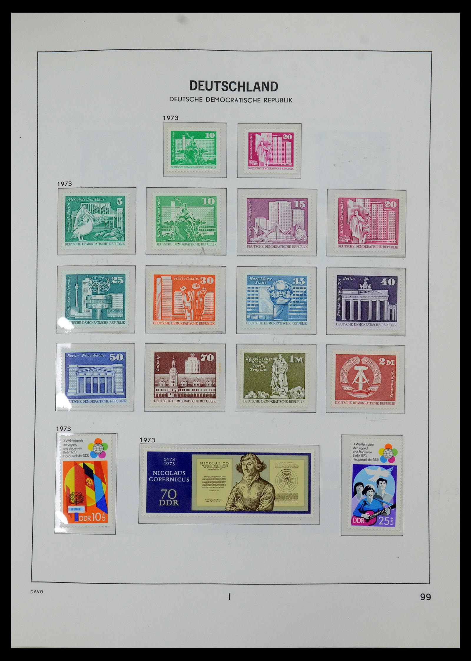 35534 124 - Postzegelverzameling 35534 DDR 1949-1990.