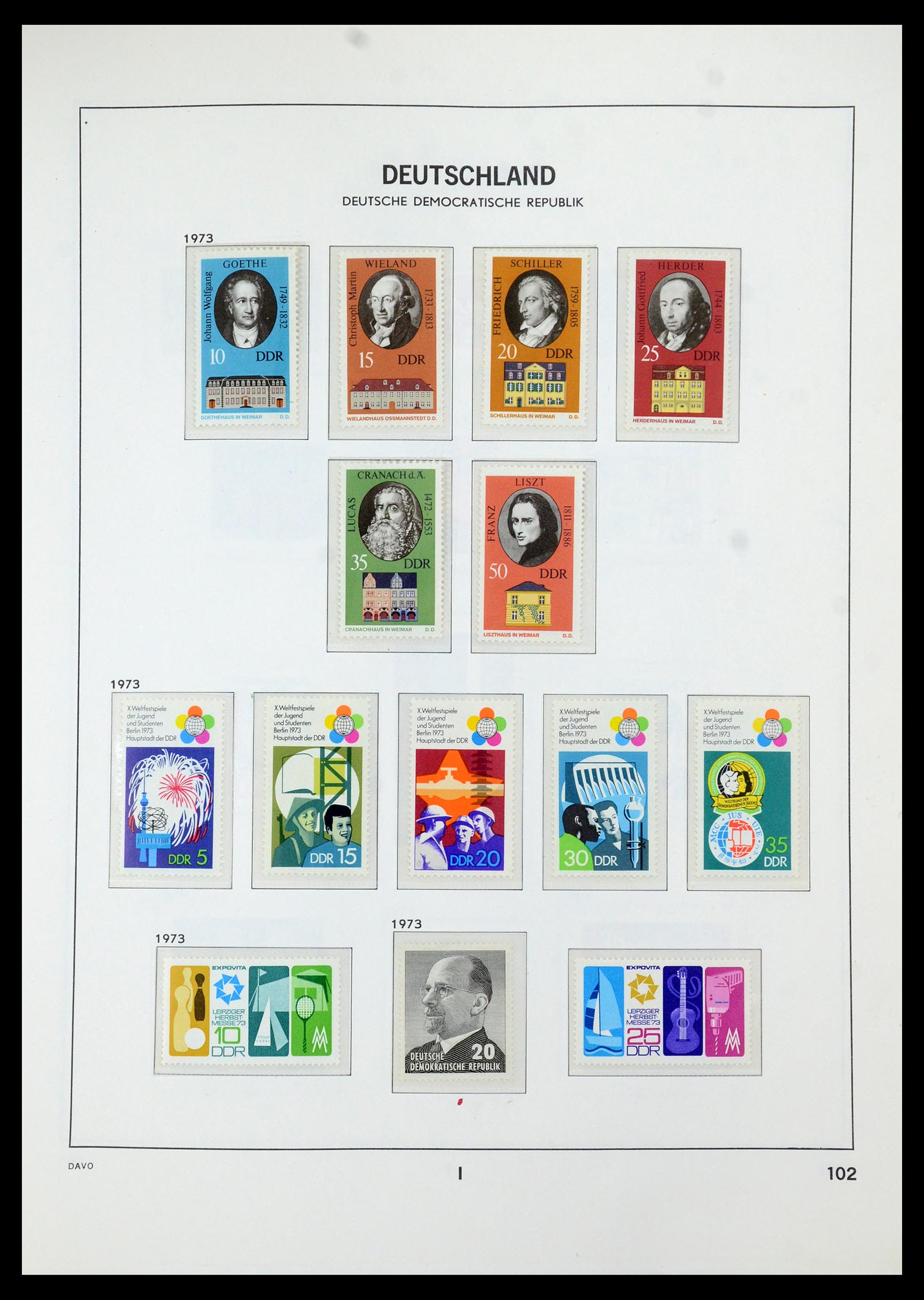 35534 127 - Postzegelverzameling 35534 DDR 1949-1990.