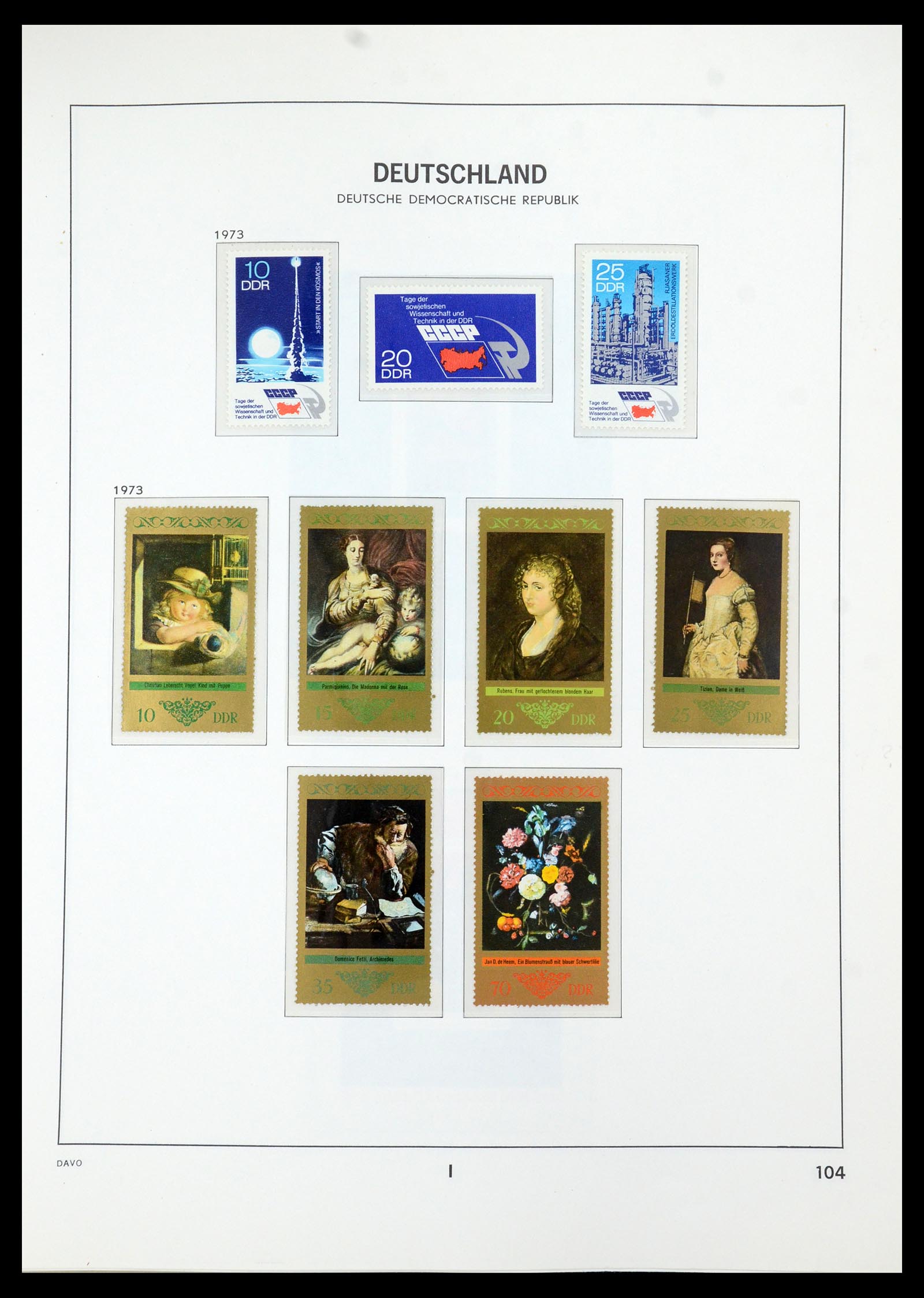 35534 129 - Postzegelverzameling 35534 DDR 1949-1990.