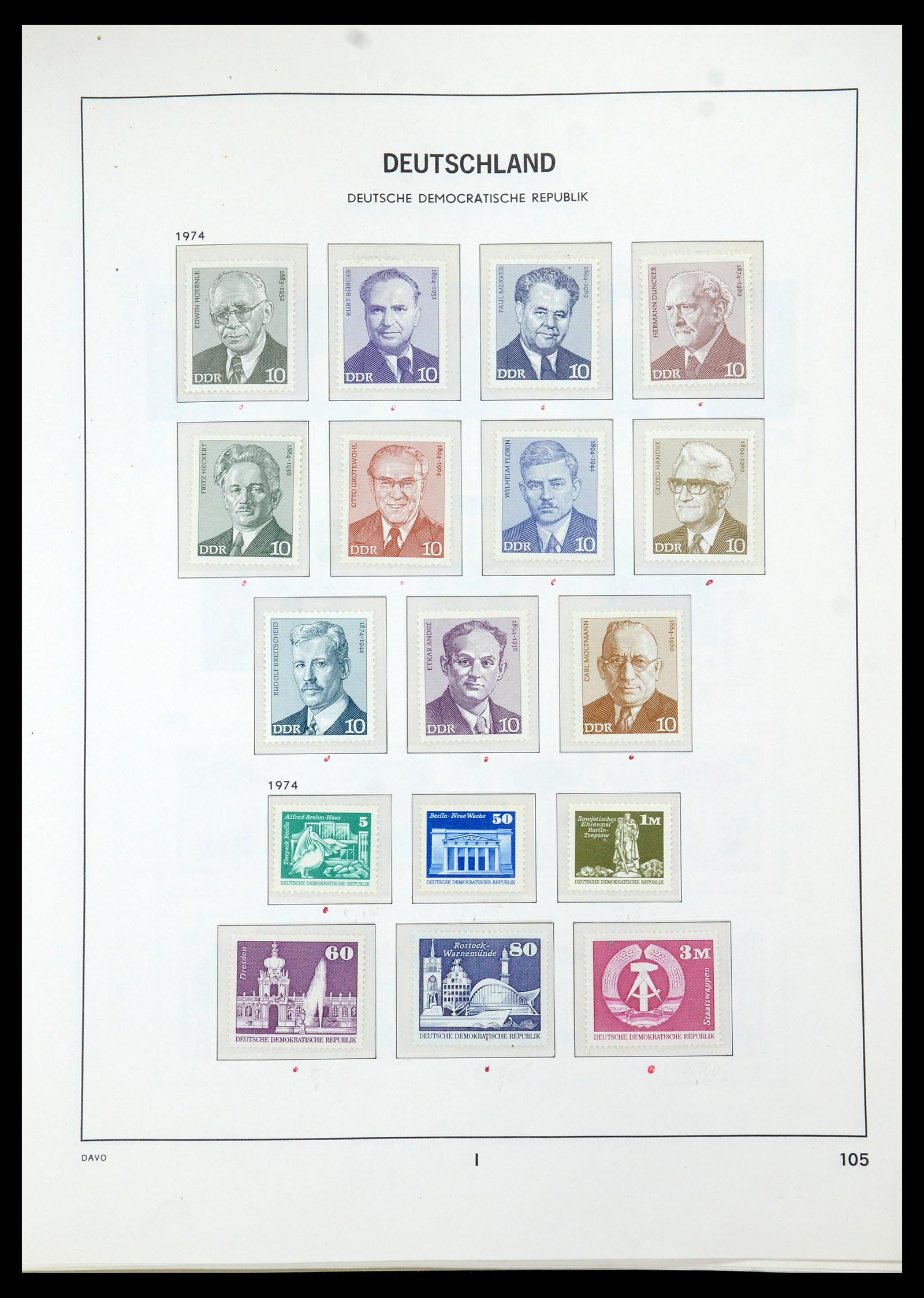 35534 132 - Postzegelverzameling 35534 DDR 1949-1990.