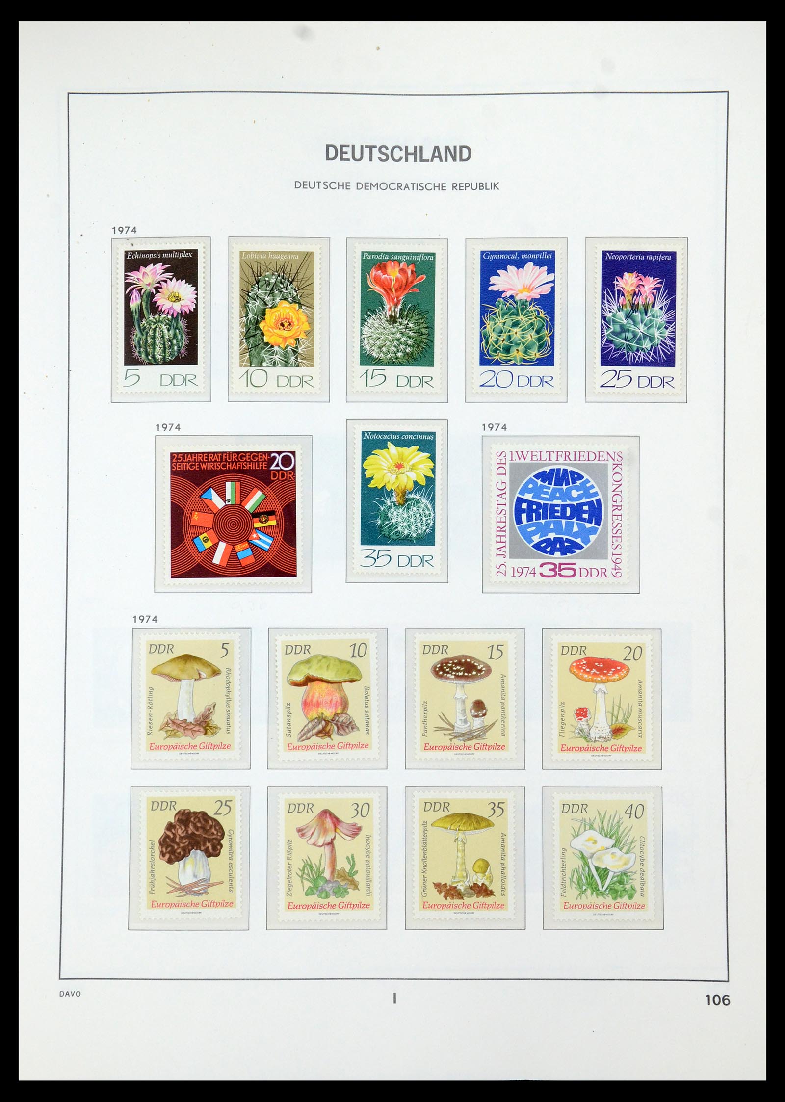 35534 133 - Postzegelverzameling 35534 DDR 1949-1990.