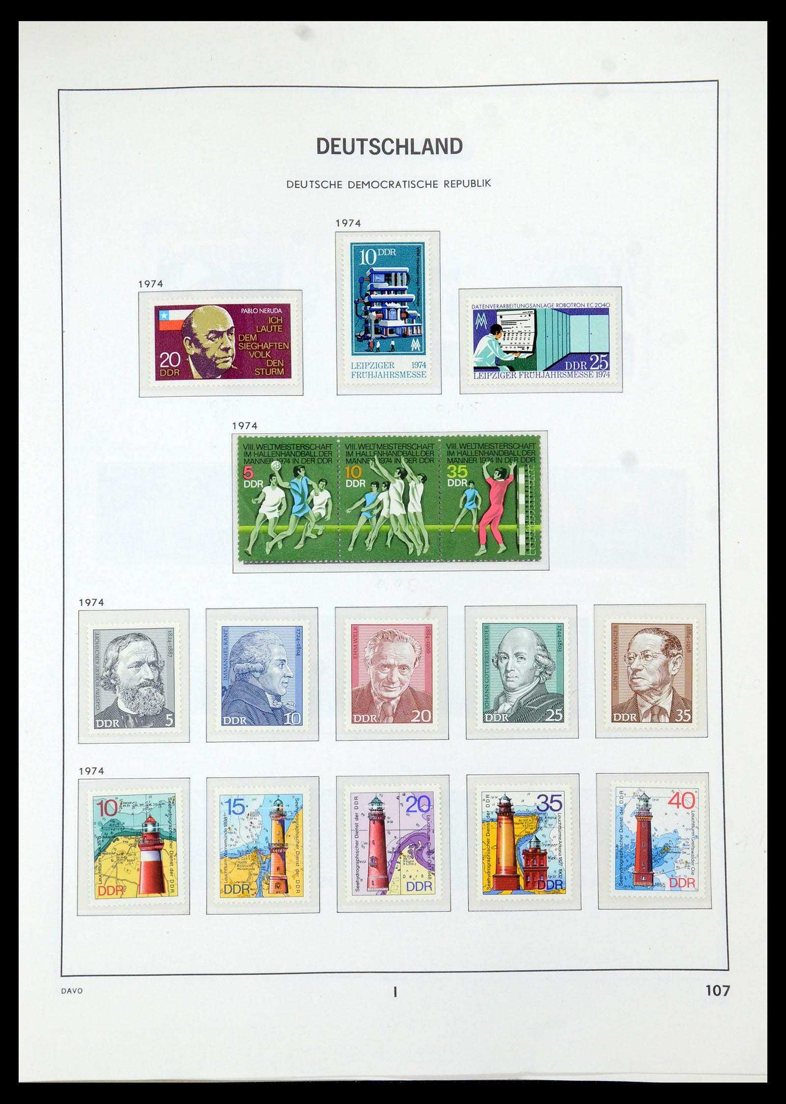35534 134 - Postzegelverzameling 35534 DDR 1949-1990.