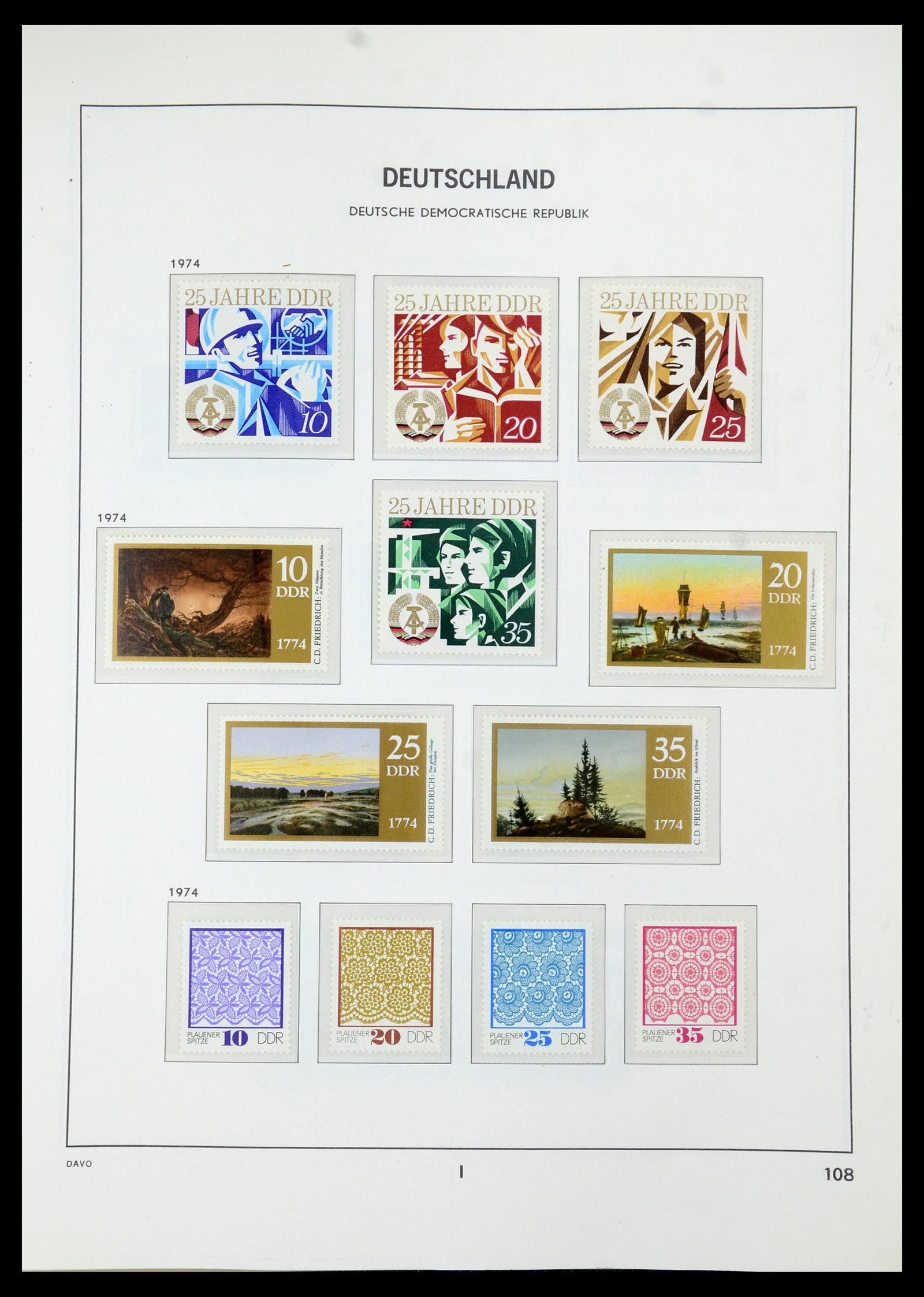 35534 135 - Postzegelverzameling 35534 DDR 1949-1990.
