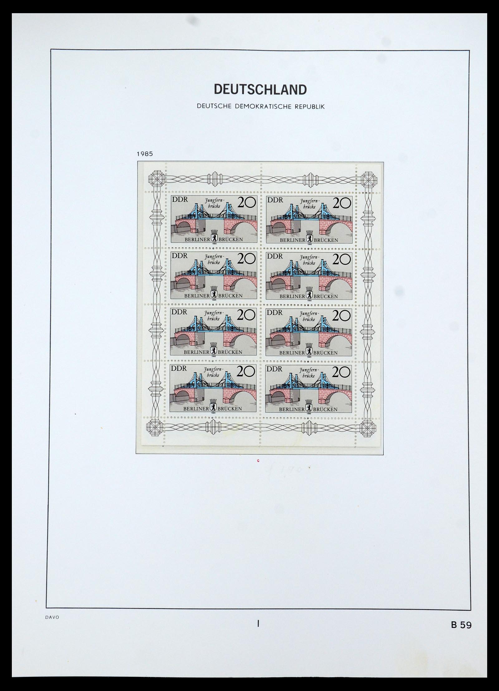 35534 243 - Postzegelverzameling 35534 DDR 1949-1990.