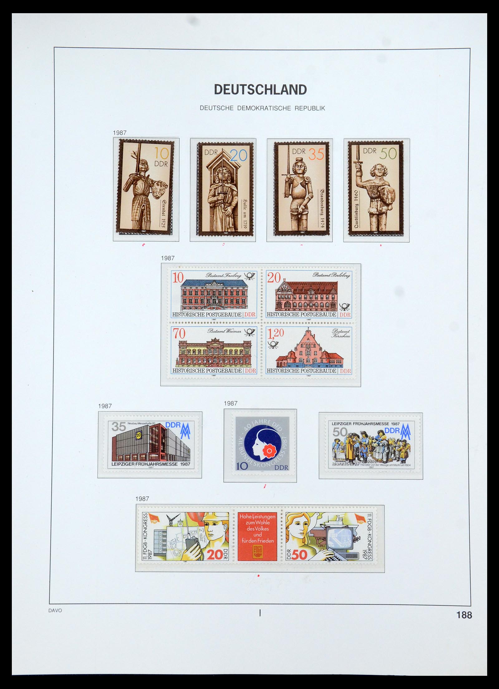 35534 250 - Postzegelverzameling 35534 DDR 1949-1990.