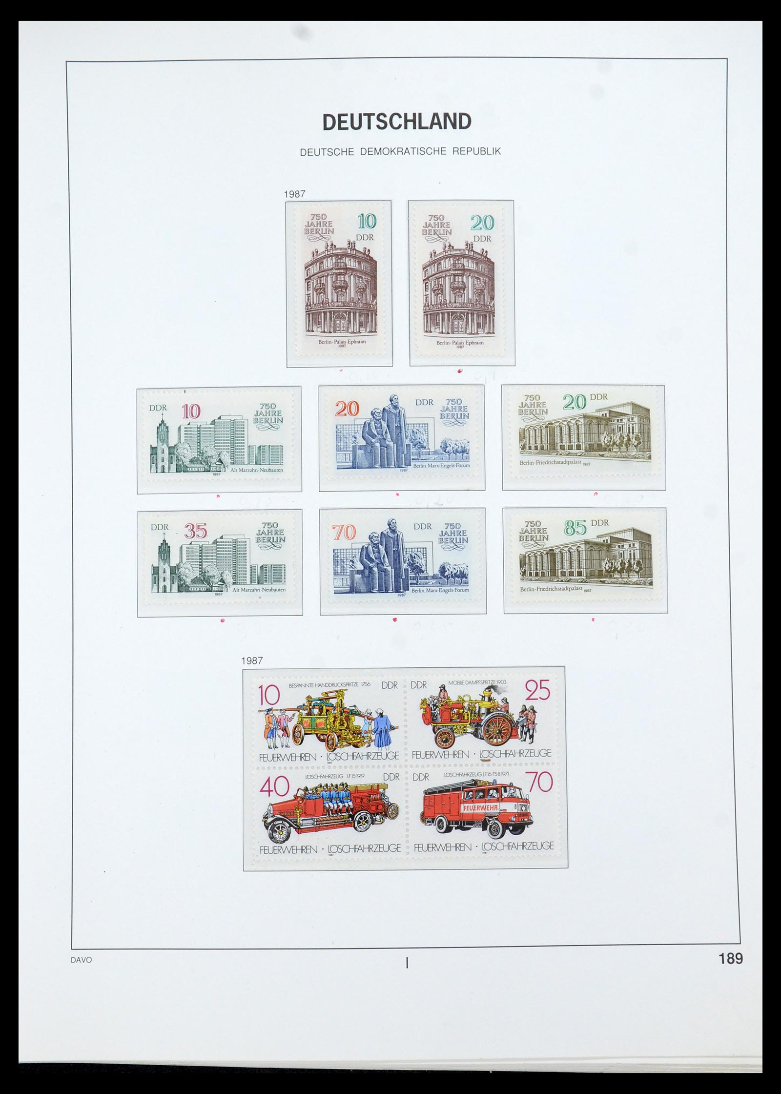 35534 251 - Postzegelverzameling 35534 DDR 1949-1990.
