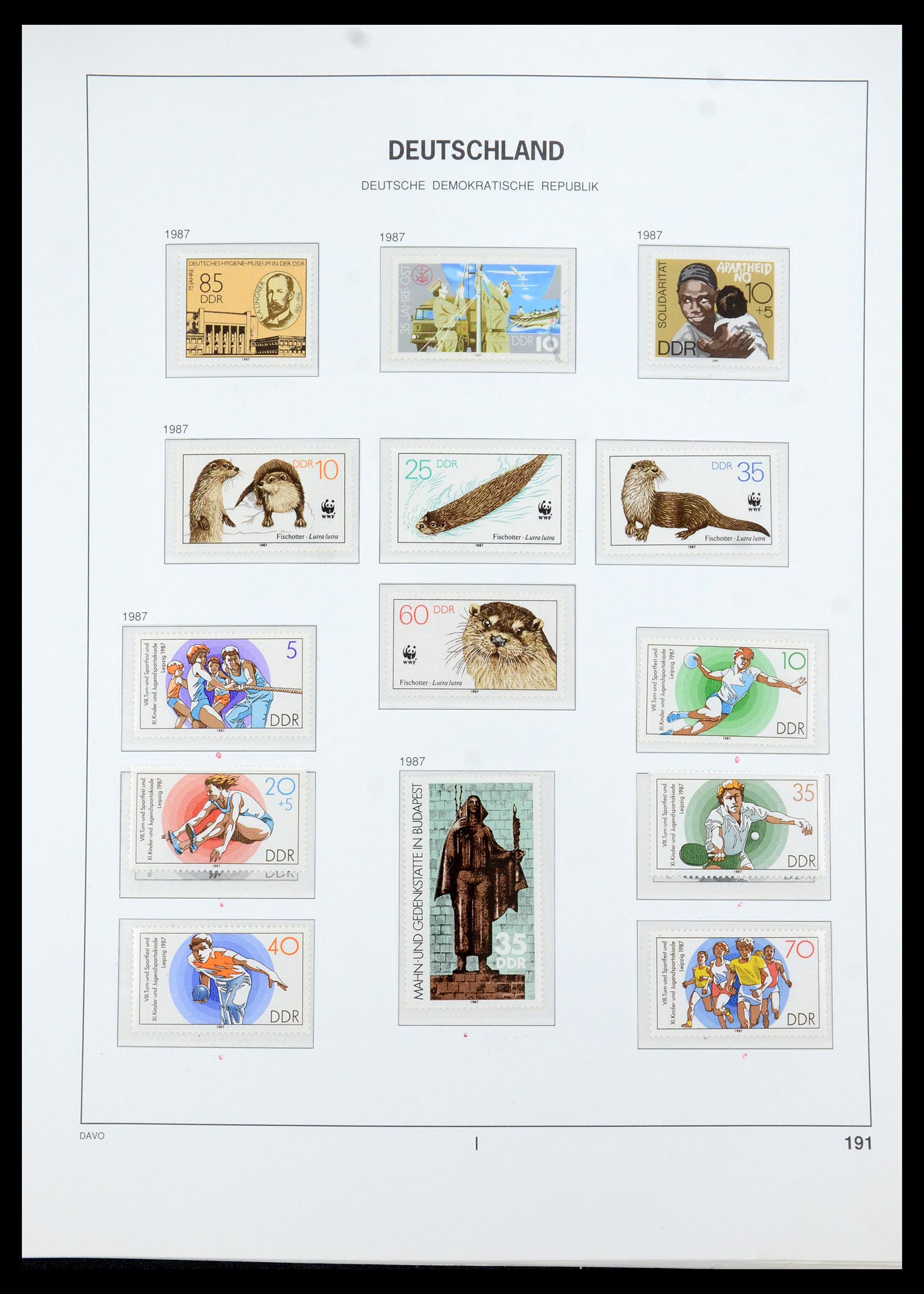 35534 253 - Postzegelverzameling 35534 DDR 1949-1990.