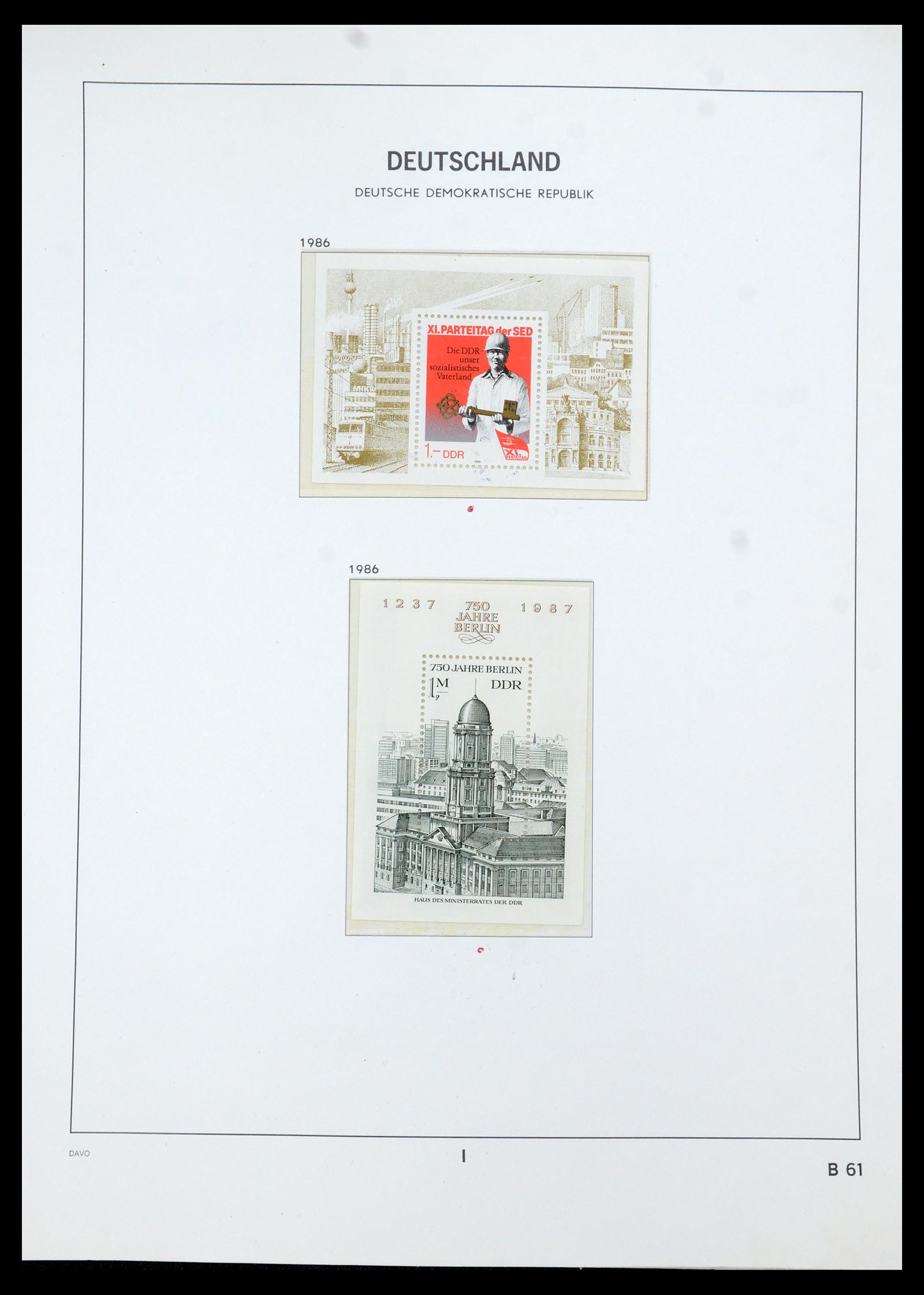 35534 255 - Postzegelverzameling 35534 DDR 1949-1990.