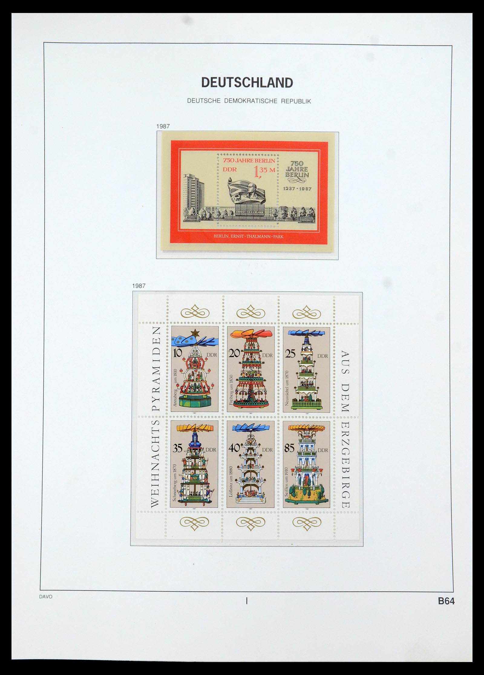 35534 258 - Postzegelverzameling 35534 DDR 1949-1990.