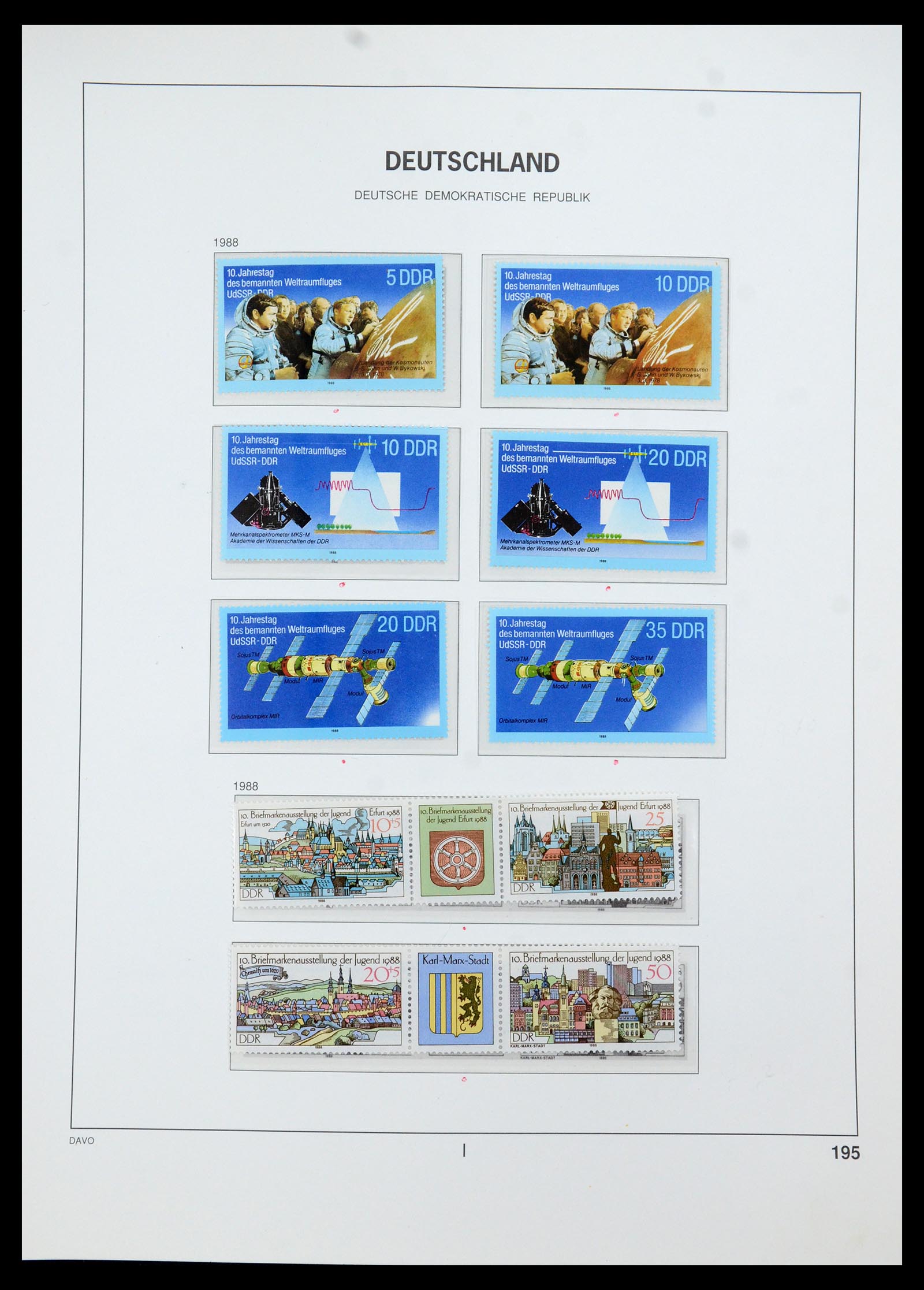 35534 261 - Postzegelverzameling 35534 DDR 1949-1990.