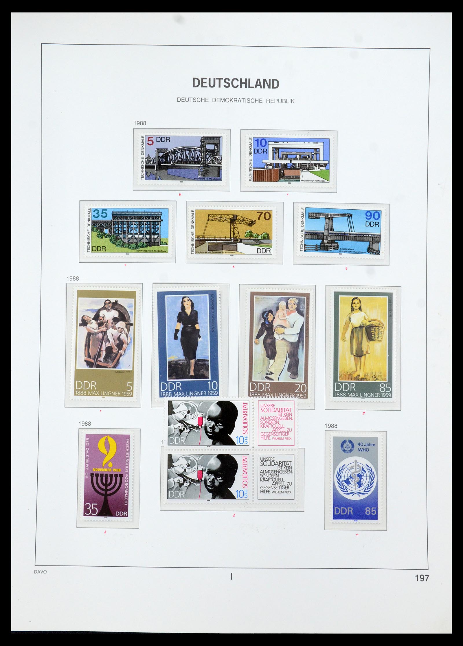 35534 263 - Postzegelverzameling 35534 DDR 1949-1990.