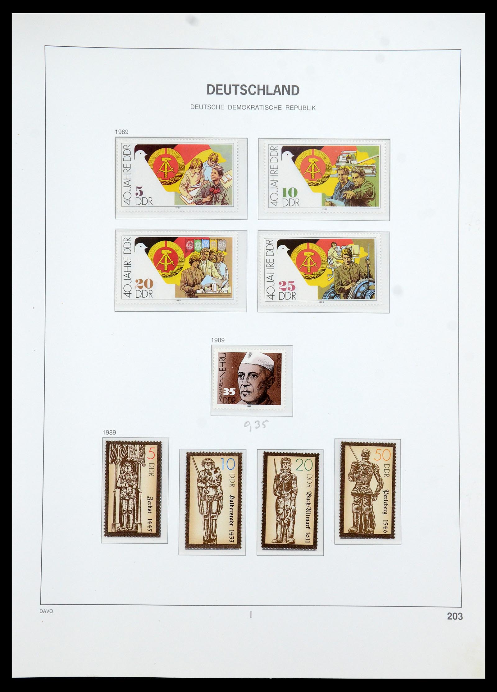 35534 272 - Postzegelverzameling 35534 DDR 1949-1990.