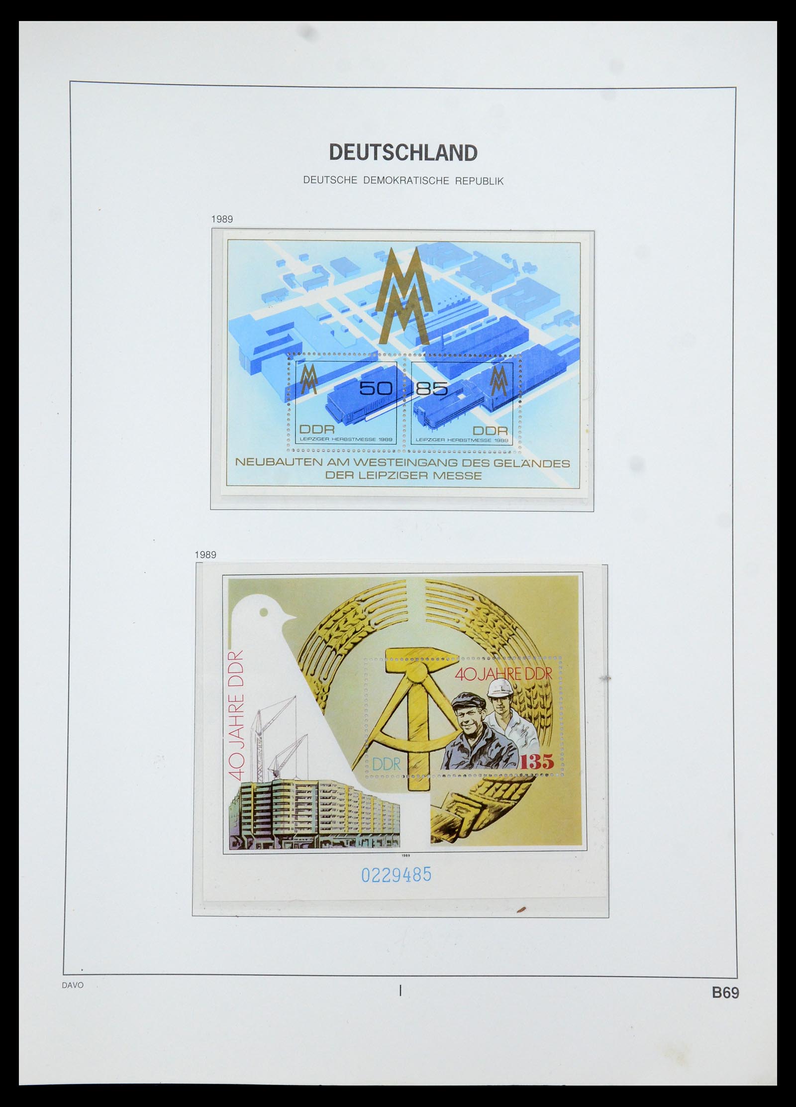 35534 274 - Postzegelverzameling 35534 DDR 1949-1990.