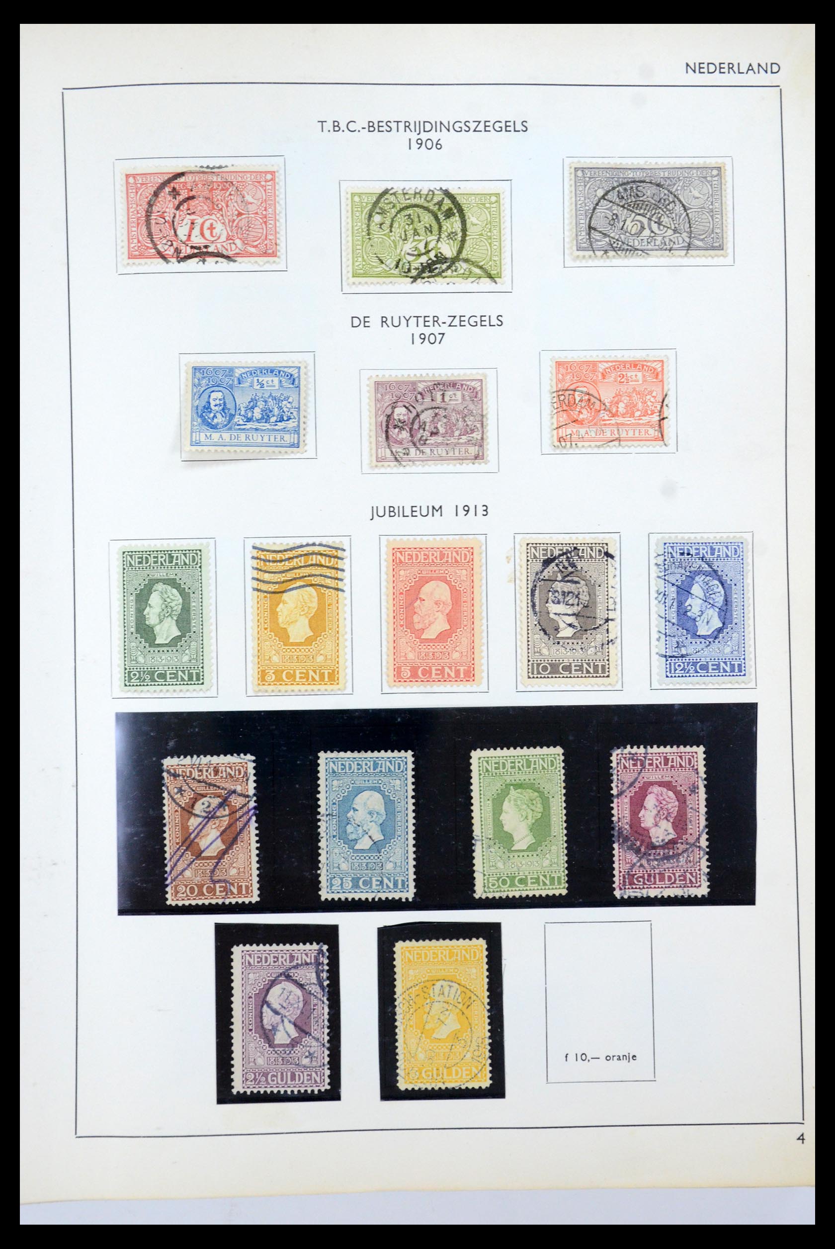 35535 005 - Postzegelverzameling 35535 Nederland en overzeese gebiedsdelen 1852-1