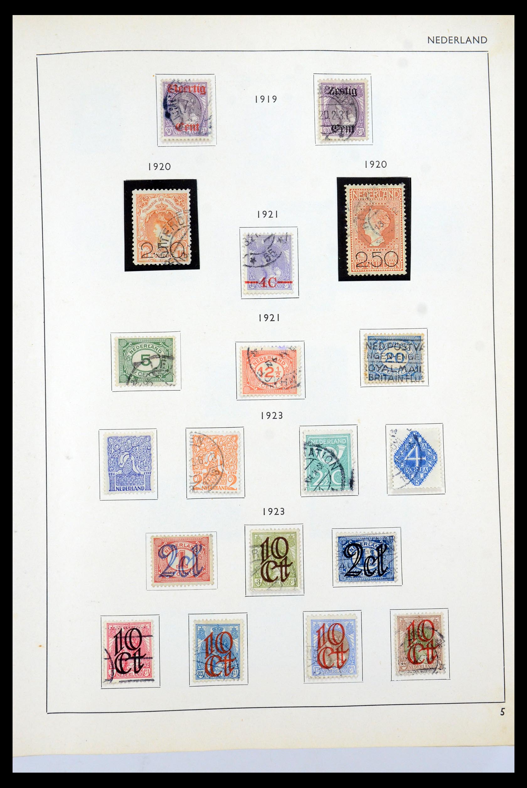 35535 006 - Postzegelverzameling 35535 Nederland en overzeese gebiedsdelen 1852-1