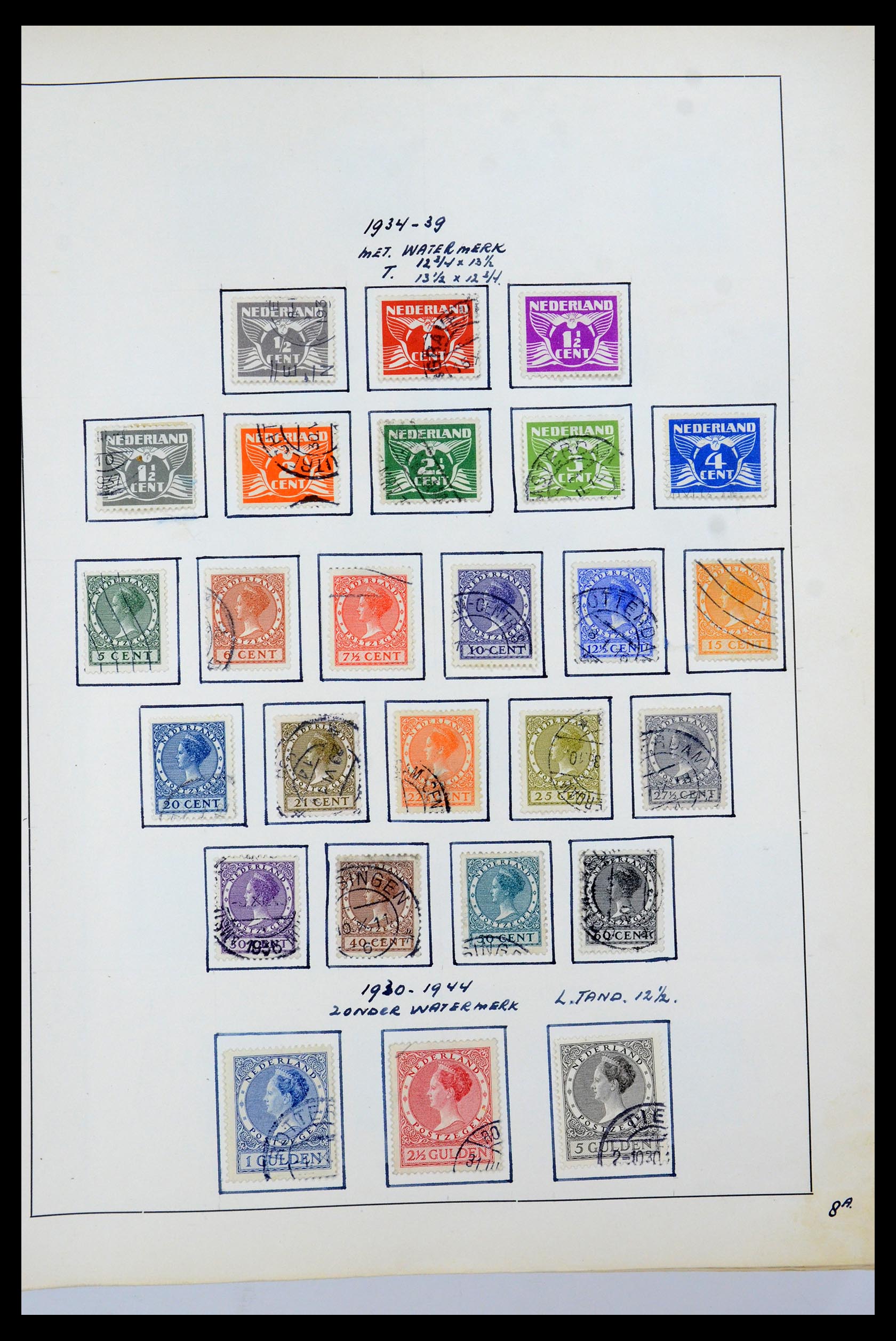 35535 010 - Postzegelverzameling 35535 Nederland en overzeese gebiedsdelen 1852-1