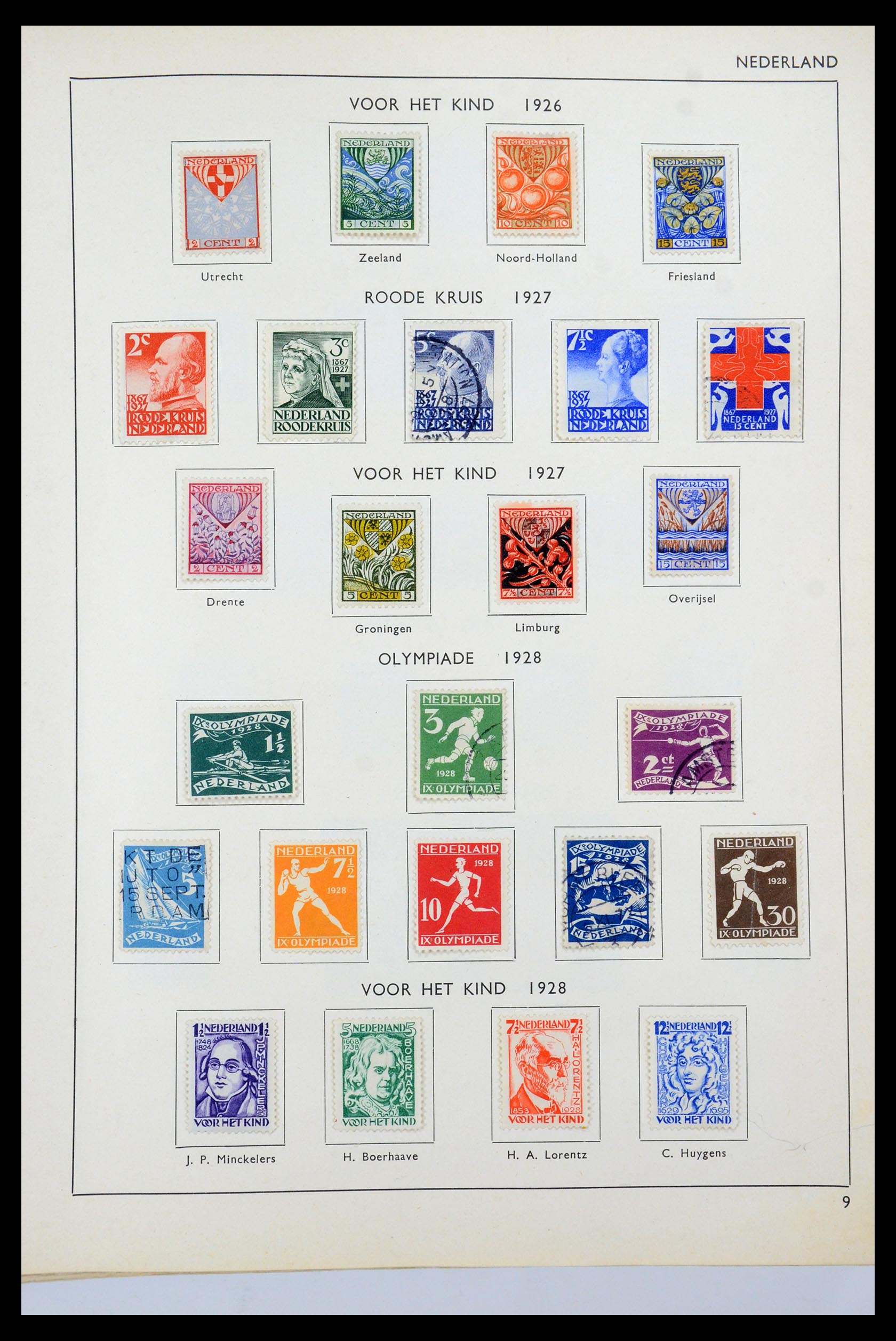 35535 011 - Postzegelverzameling 35535 Nederland en overzeese gebiedsdelen 1852-1