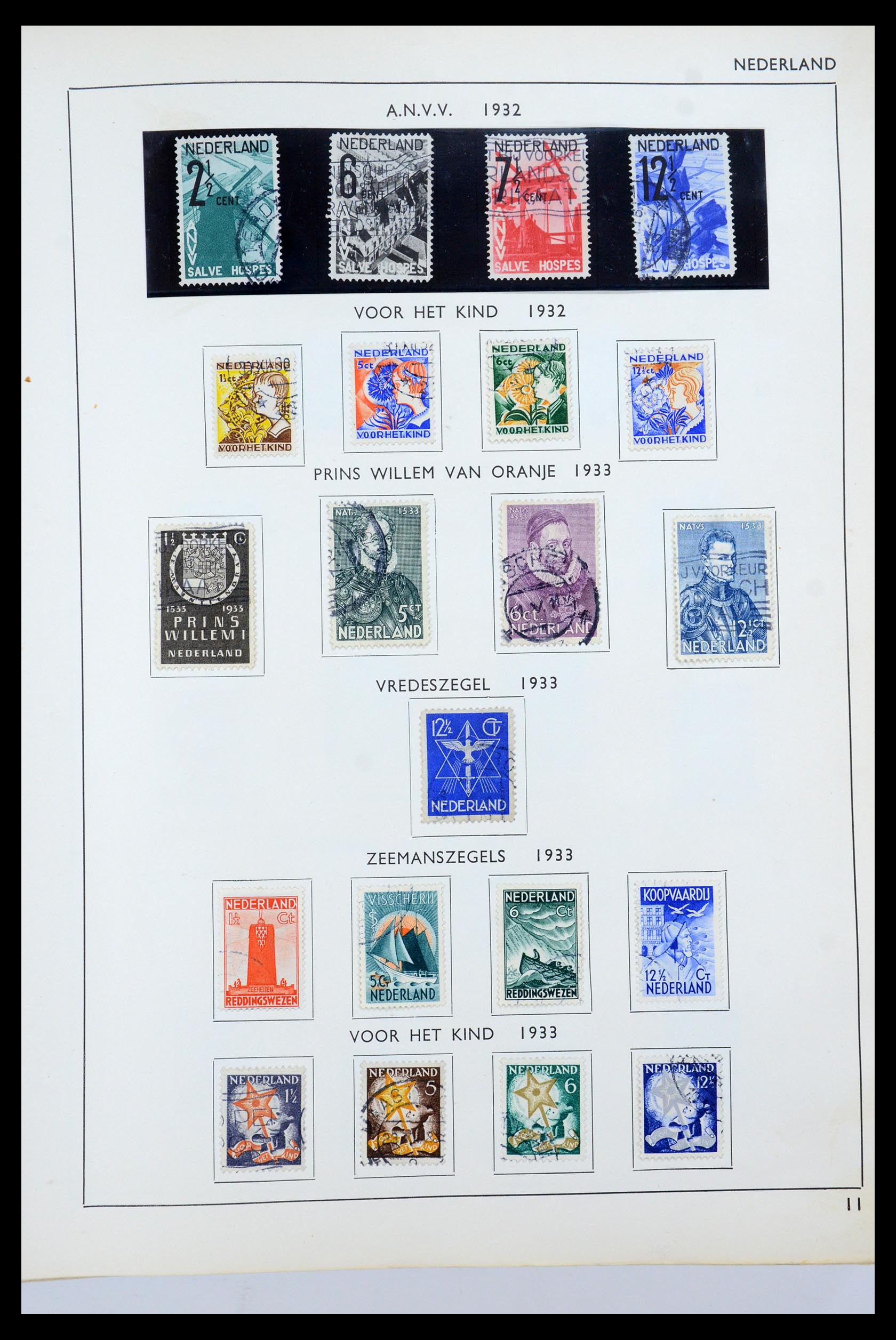35535 013 - Postzegelverzameling 35535 Nederland en overzeese gebiedsdelen 1852-1