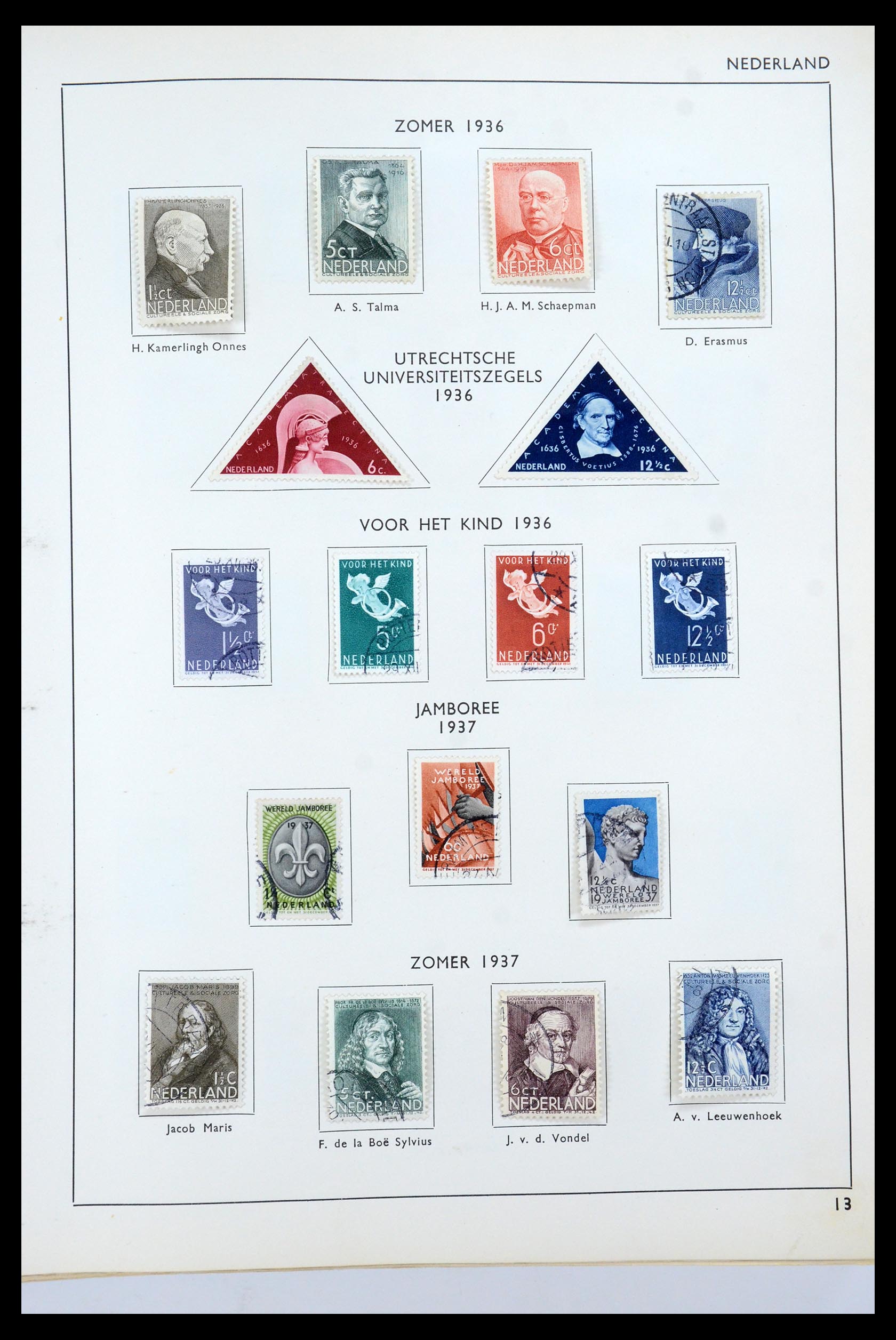 35535 015 - Postzegelverzameling 35535 Nederland en overzeese gebiedsdelen 1852-1