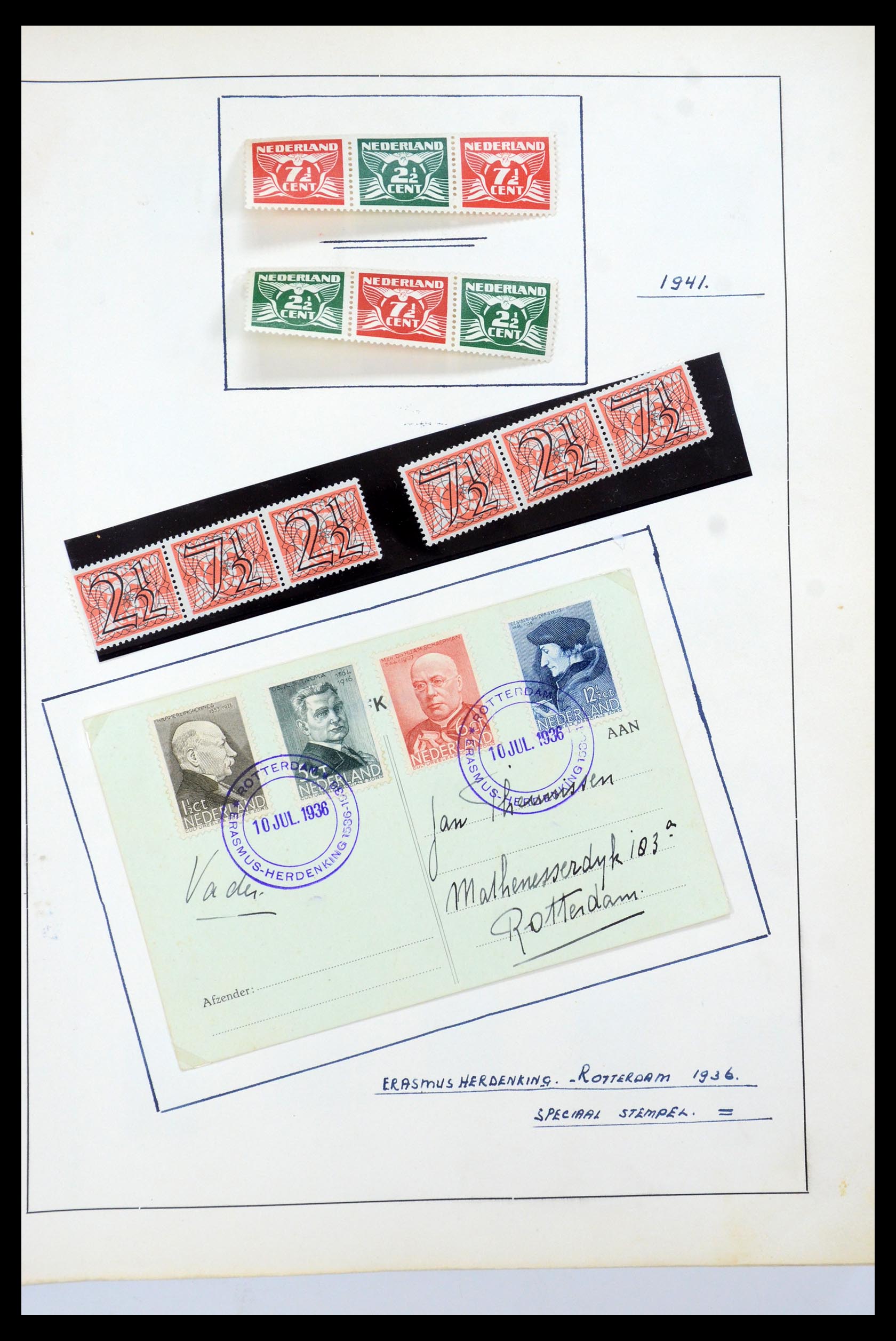 35535 019 - Postzegelverzameling 35535 Nederland en overzeese gebiedsdelen 1852-1