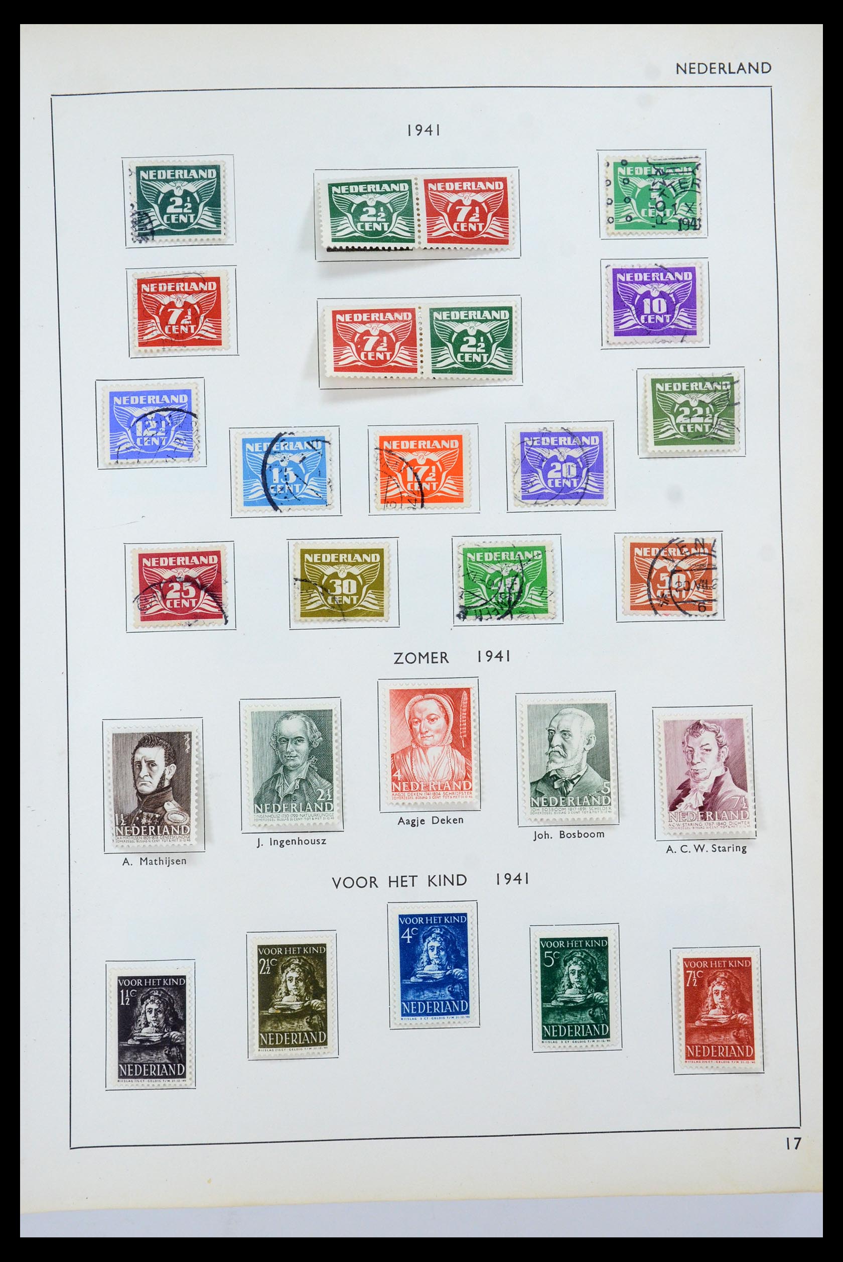 35535 020 - Postzegelverzameling 35535 Nederland en overzeese gebiedsdelen 1852-1