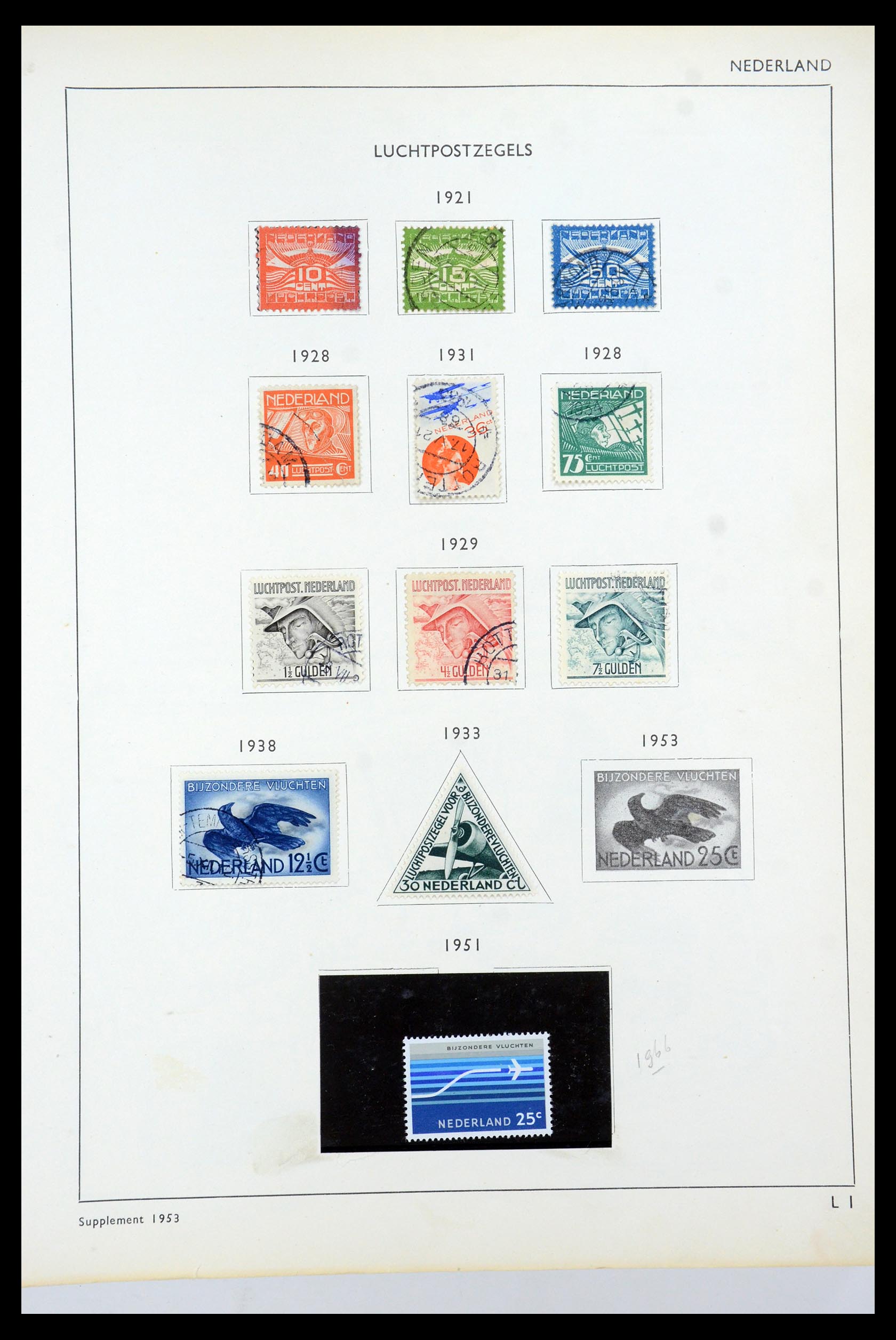 35535 030 - Postzegelverzameling 35535 Nederland en overzeese gebiedsdelen 1852-1