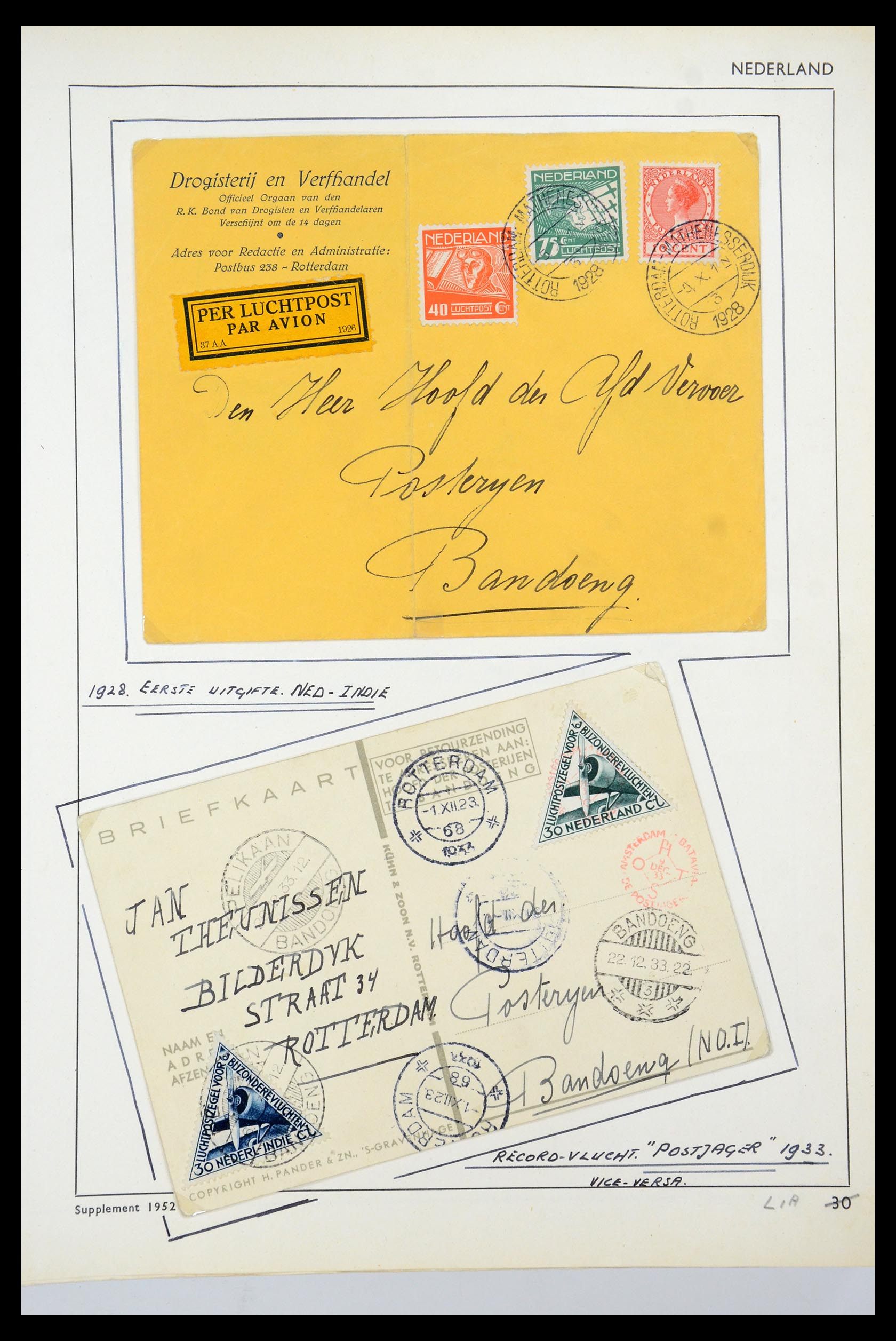 35535 031 - Stamp Collection 35535 Netherlands and Dutch territories 1852-1975.
