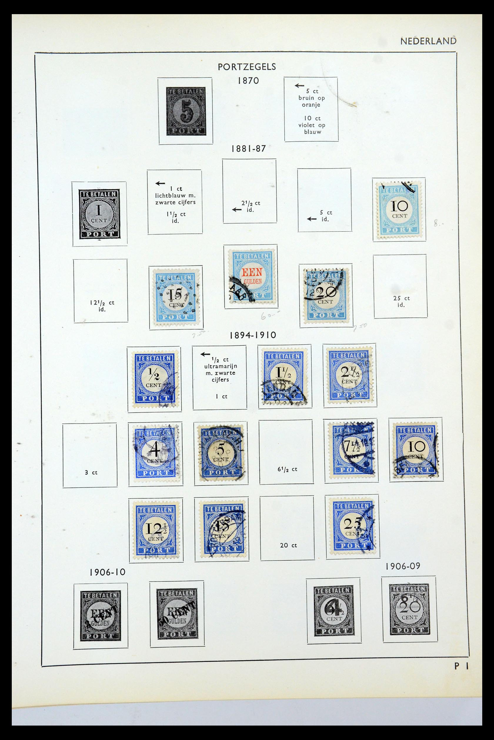35535 033 - Postzegelverzameling 35535 Nederland en overzeese gebiedsdelen 1852-1