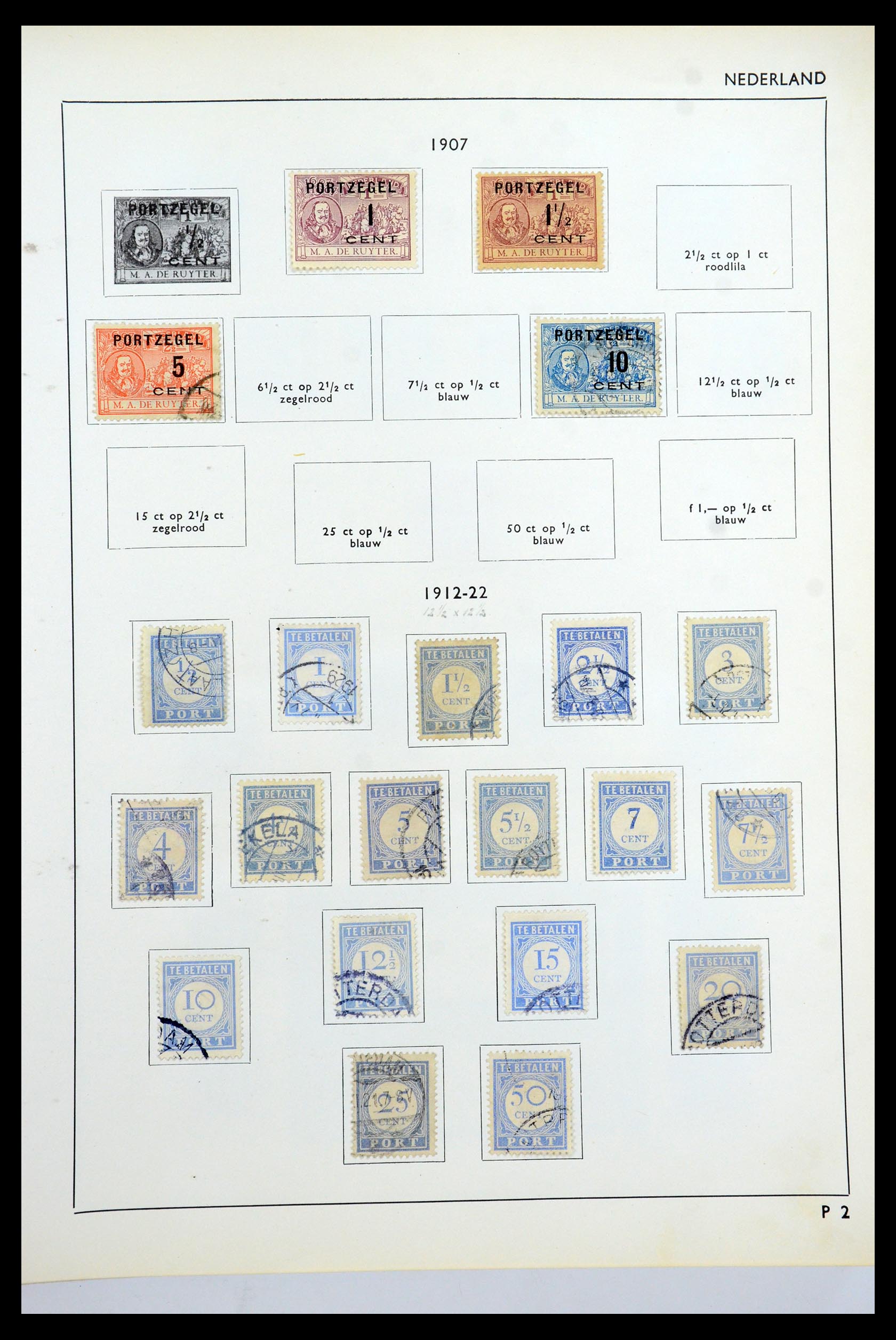 35535 034 - Postzegelverzameling 35535 Nederland en overzeese gebiedsdelen 1852-1