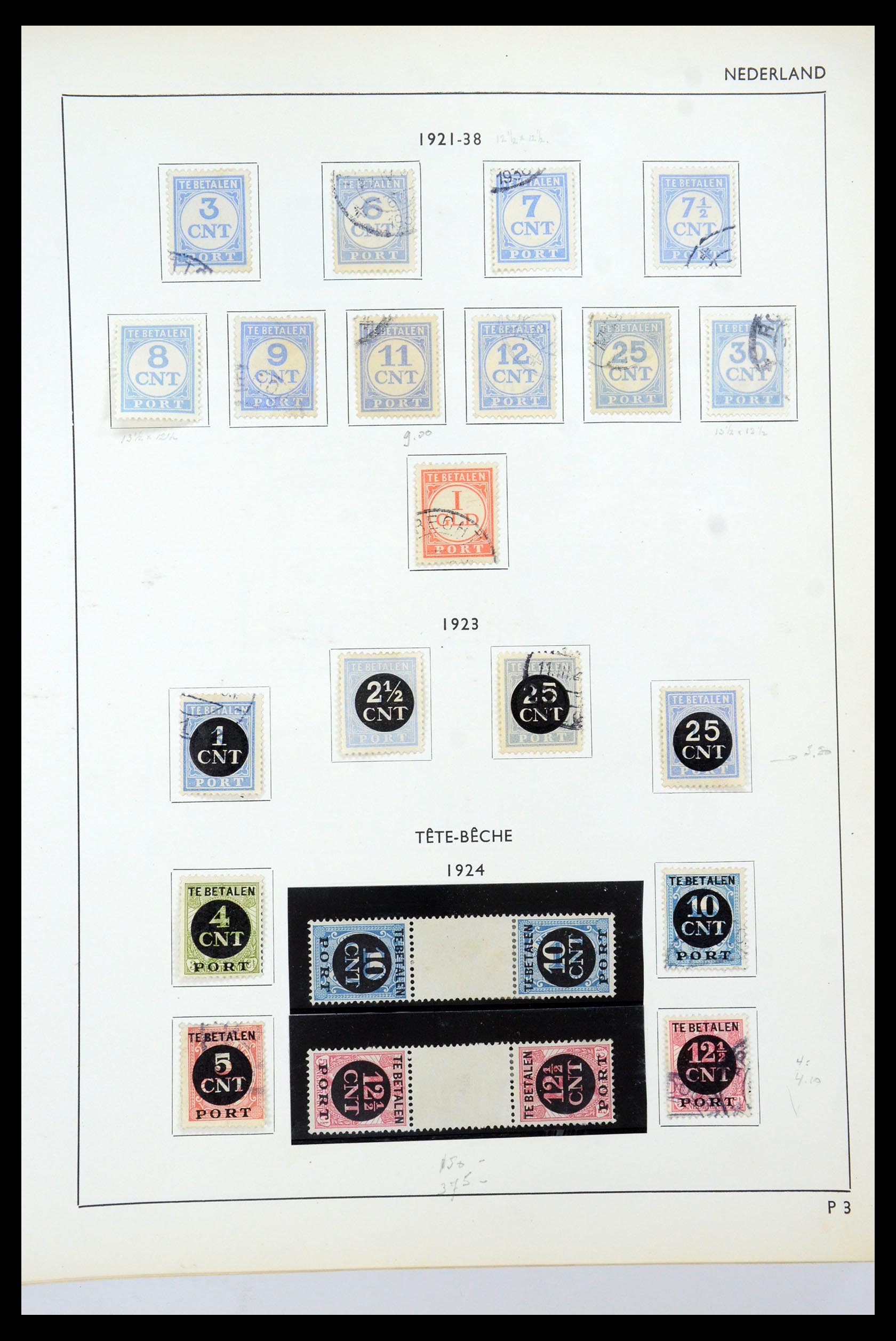 35535 035 - Postzegelverzameling 35535 Nederland en overzeese gebiedsdelen 1852-1