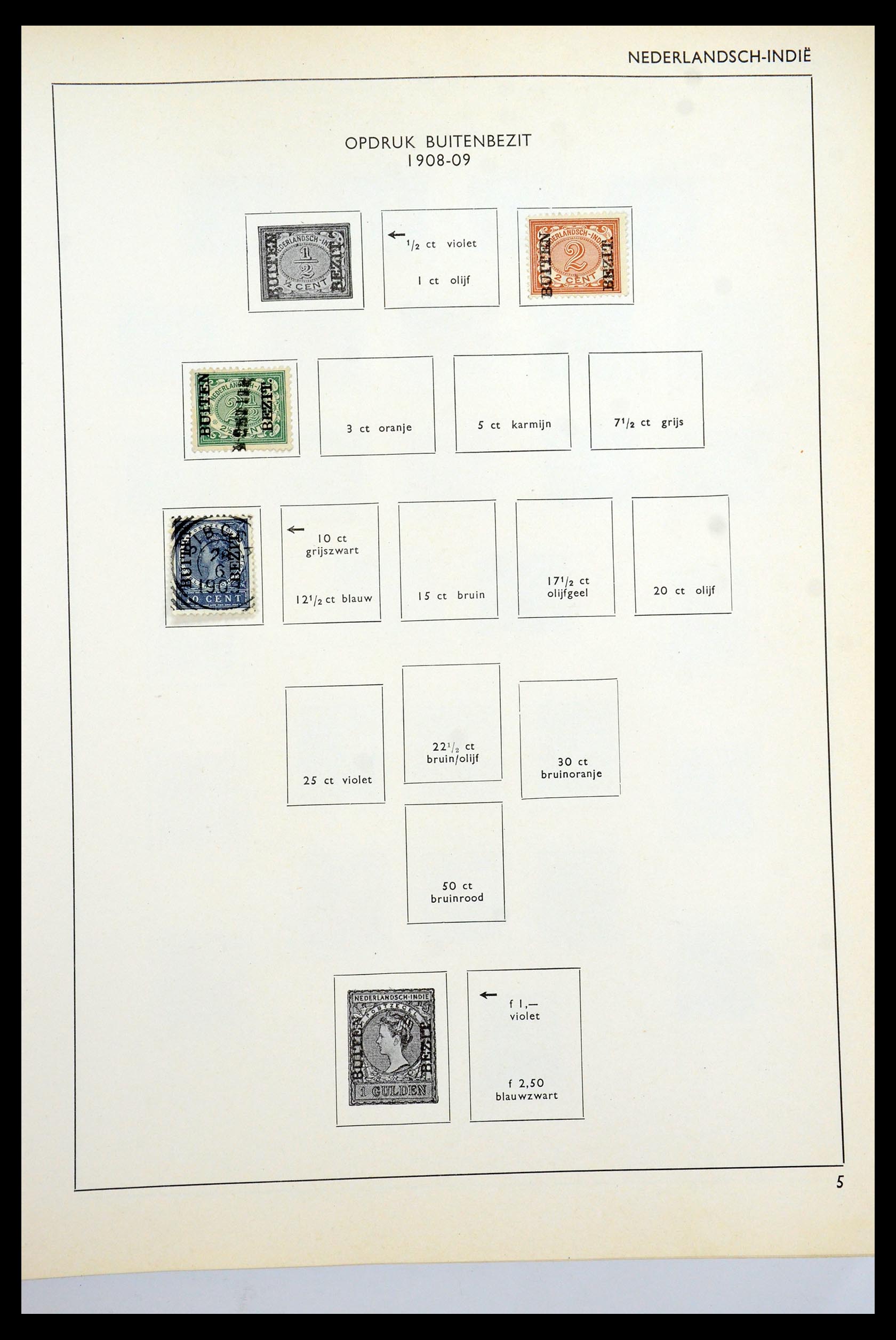 35535 043 - Postzegelverzameling 35535 Nederland en overzeese gebiedsdelen 1852-1