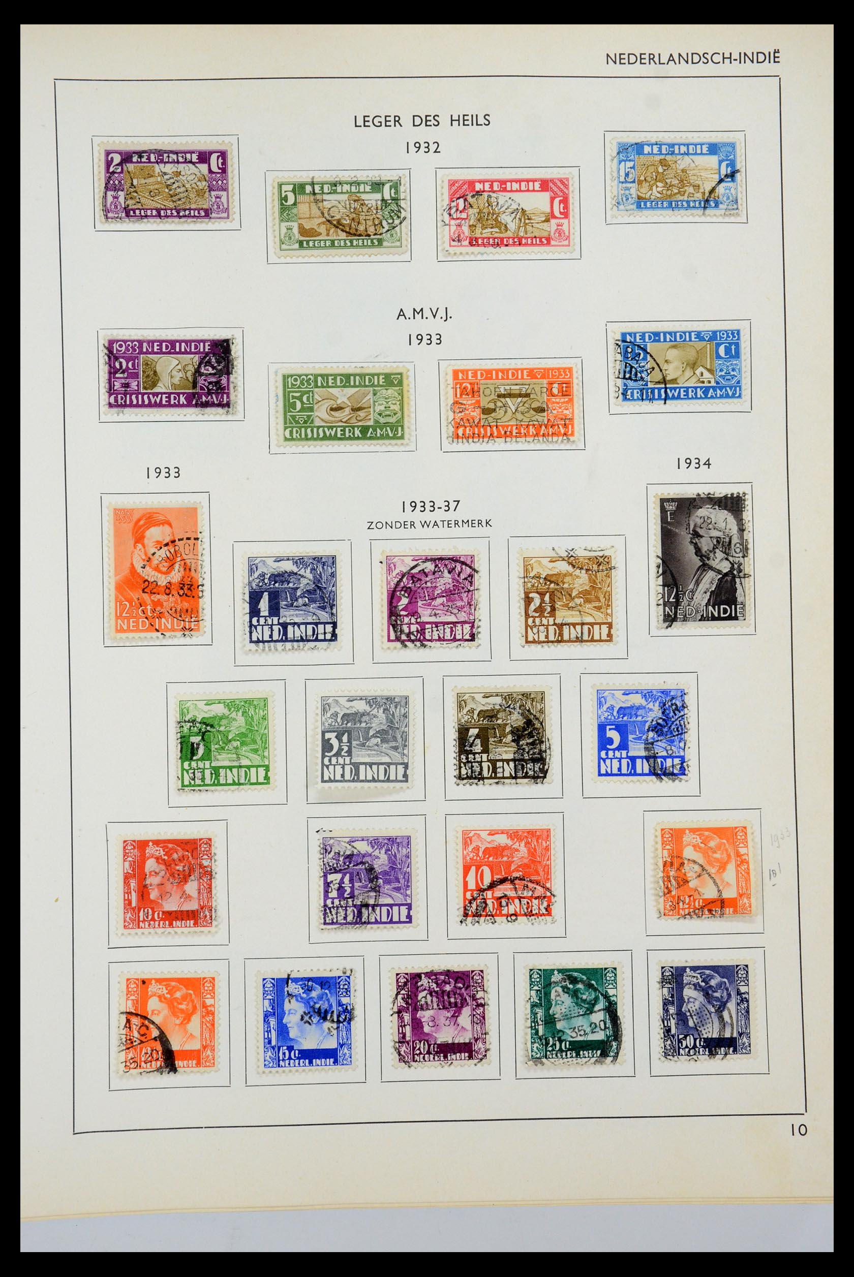35535 048 - Postzegelverzameling 35535 Nederland en overzeese gebiedsdelen 1852-1