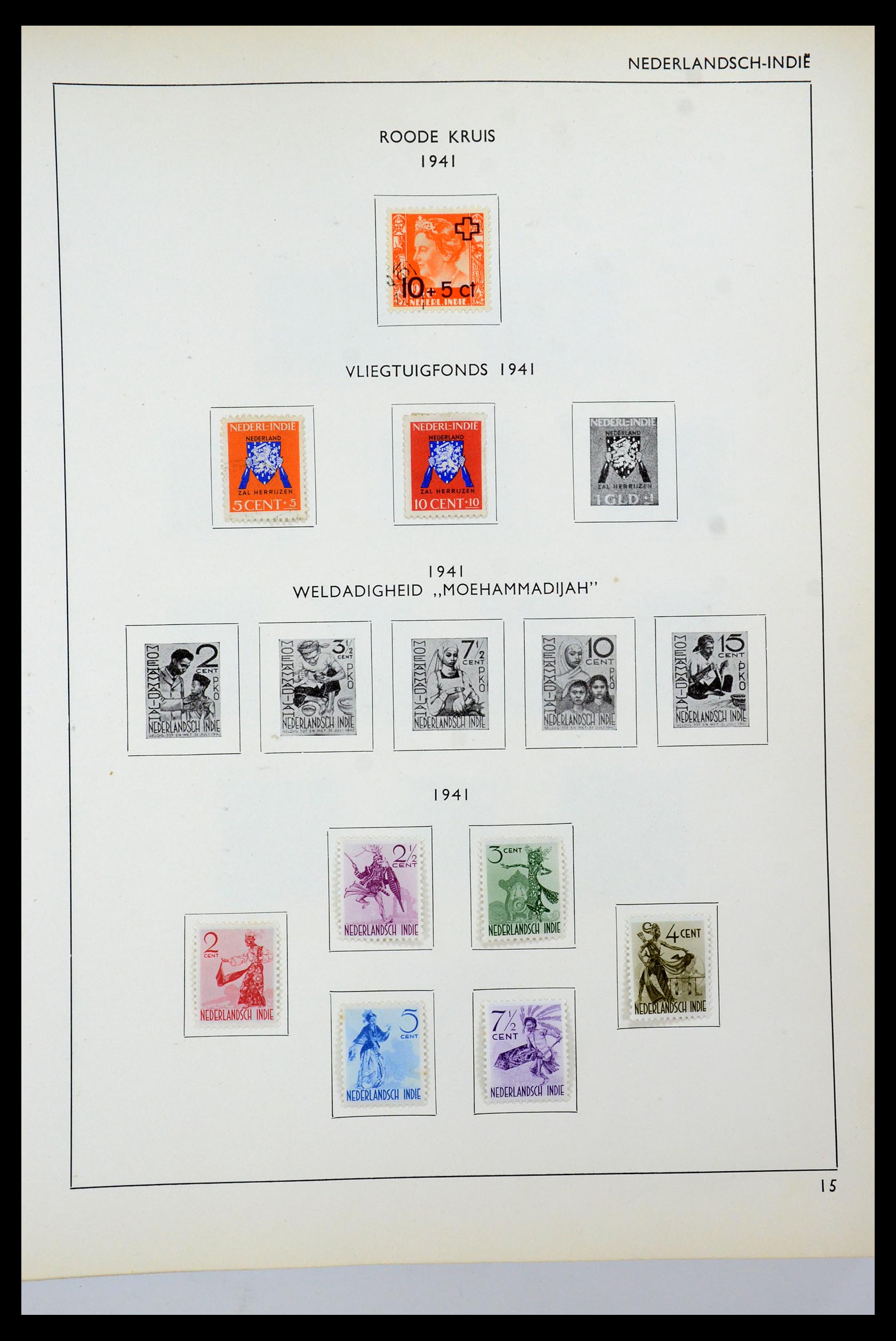35535 053 - Postzegelverzameling 35535 Nederland en overzeese gebiedsdelen 1852-1