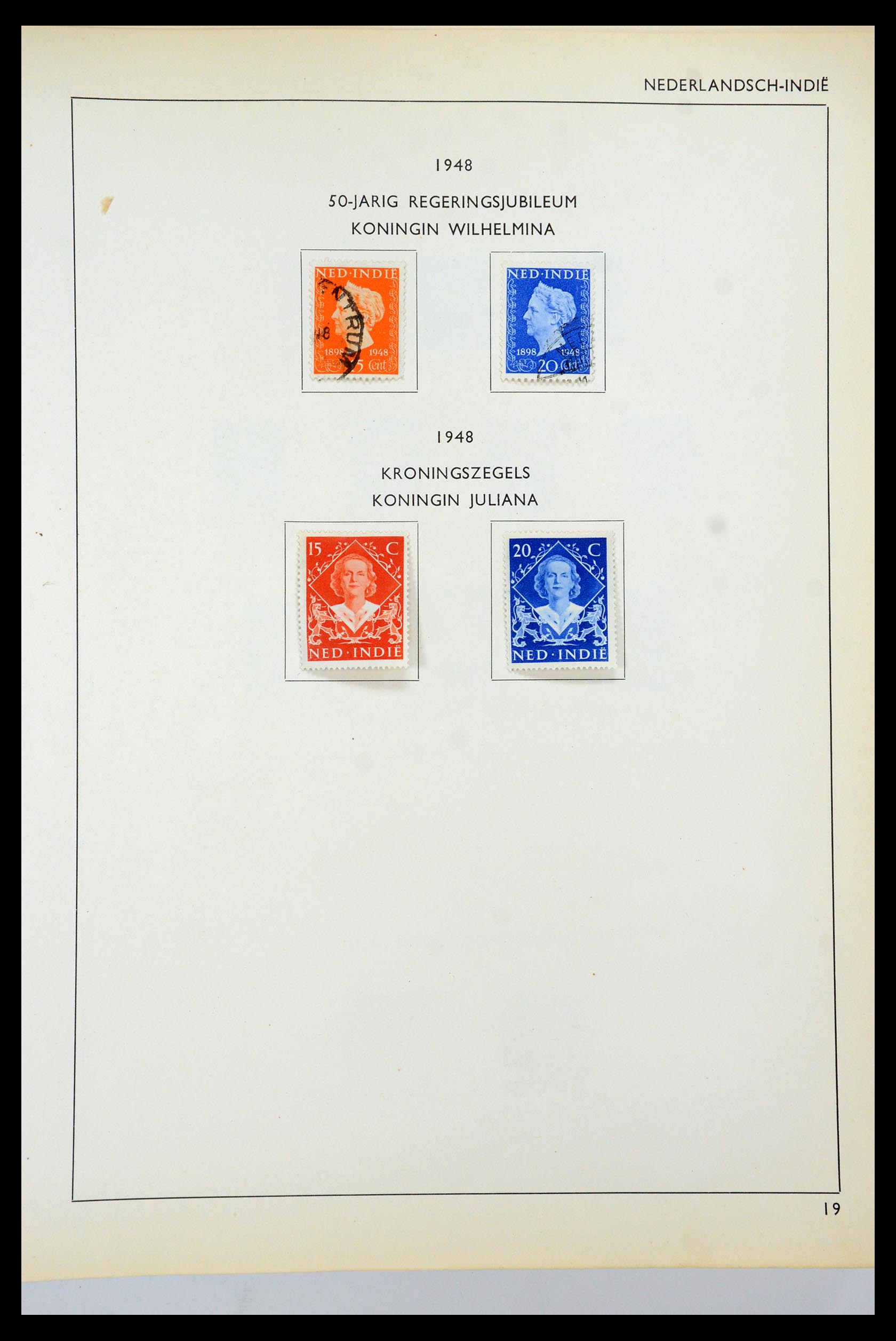 35535 057 - Postzegelverzameling 35535 Nederland en overzeese gebiedsdelen 1852-1