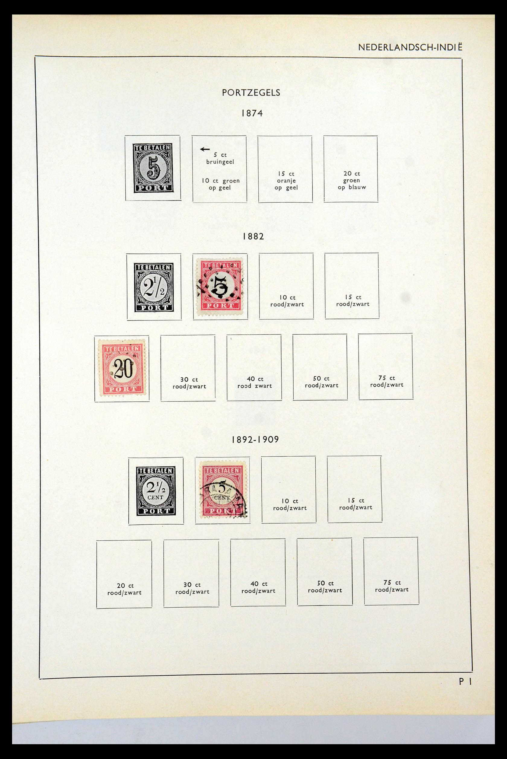 35535 062 - Postzegelverzameling 35535 Nederland en overzeese gebiedsdelen 1852-1