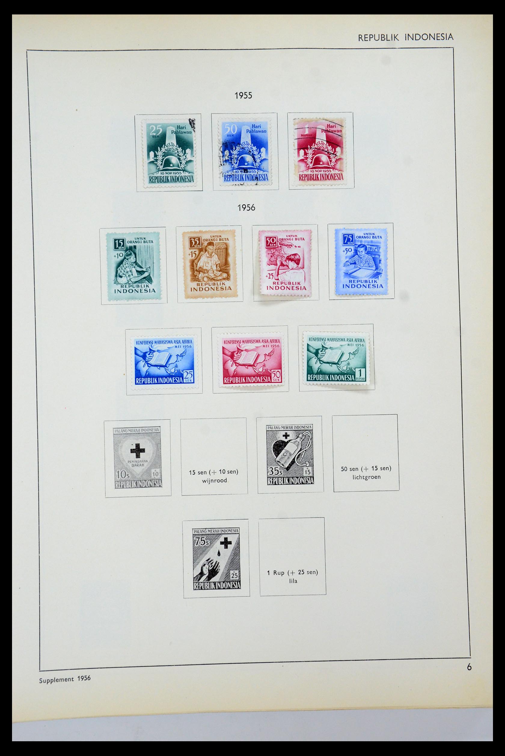35535 070 - Postzegelverzameling 35535 Nederland en overzeese gebiedsdelen 1852-1
