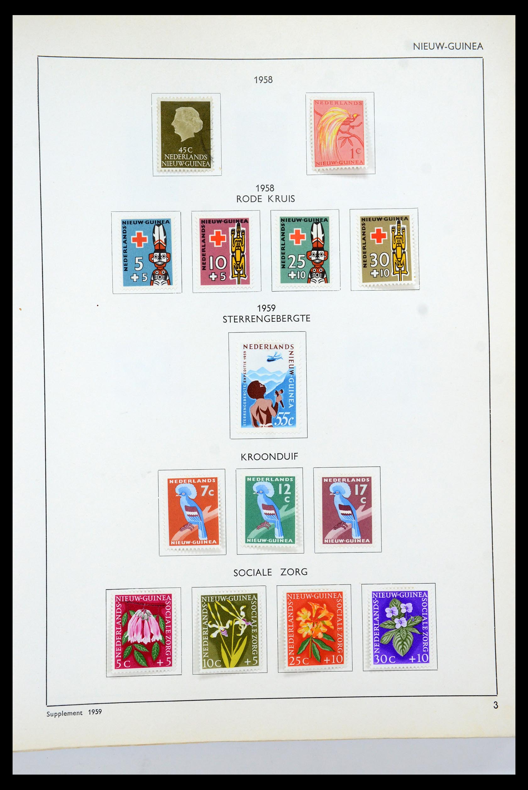 35535 074 - Postzegelverzameling 35535 Nederland en overzeese gebiedsdelen 1852-1
