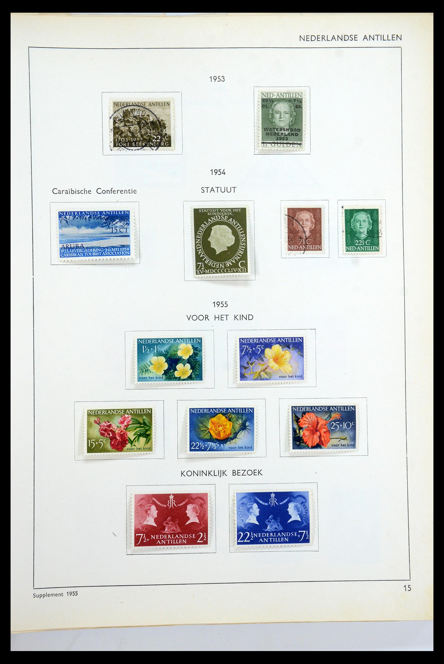 35535 090 - Postzegelverzameling 35535 Nederland en overzeese gebiedsdelen 1852-1