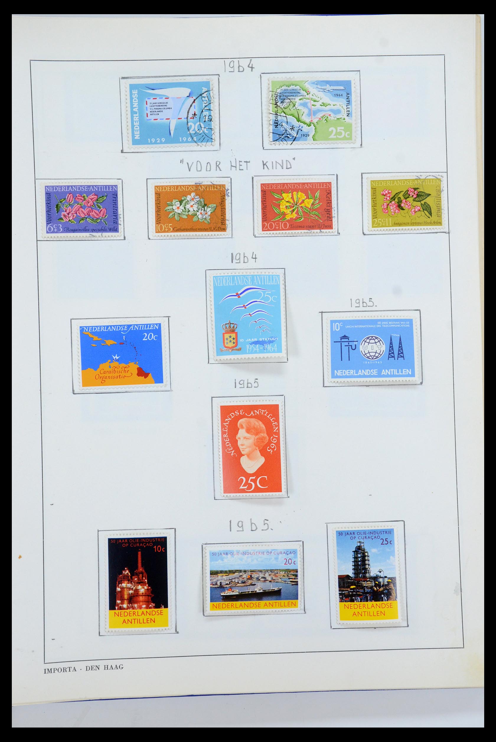 35535 098 - Postzegelverzameling 35535 Nederland en overzeese gebiedsdelen 1852-1