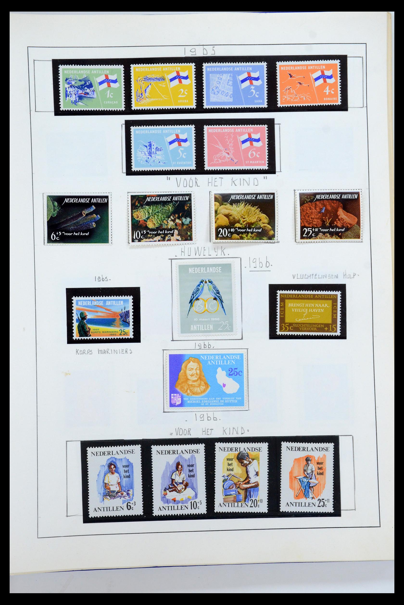 35535 099 - Postzegelverzameling 35535 Nederland en overzeese gebiedsdelen 1852-1