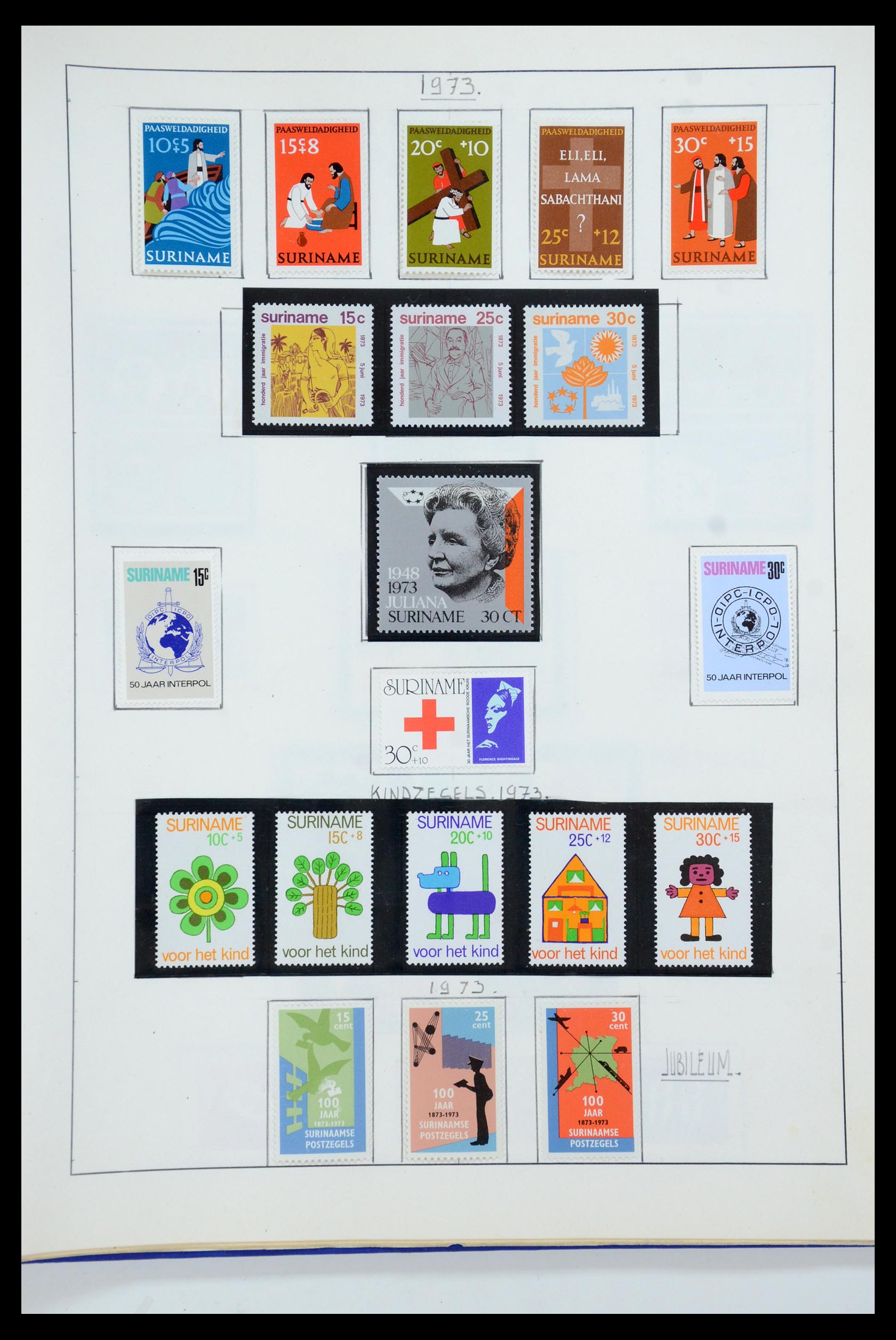35535 144 - Postzegelverzameling 35535 Nederland en overzeese gebiedsdelen 1852-1