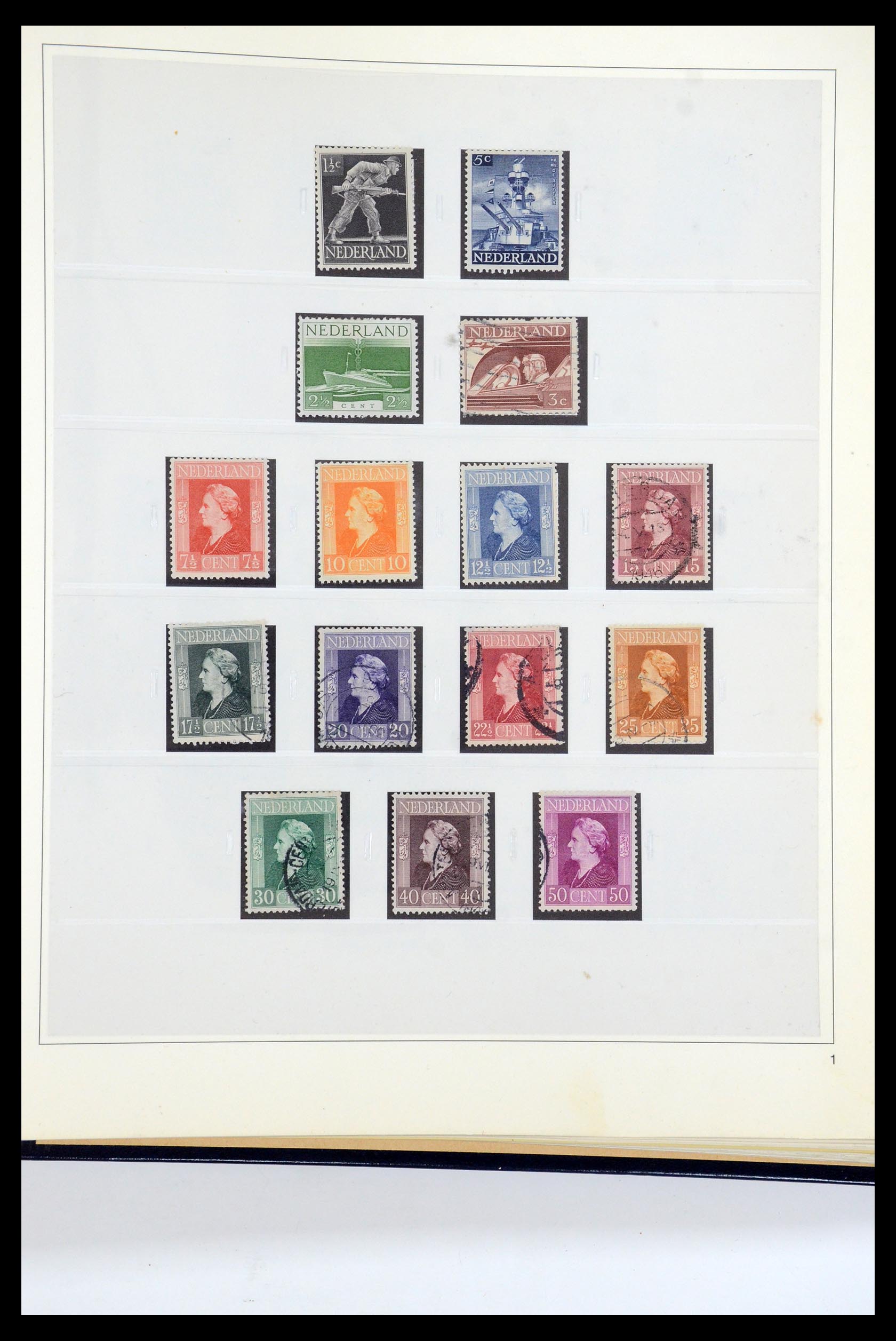 35535 152 - Postzegelverzameling 35535 Nederland en overzeese gebiedsdelen 1852-1