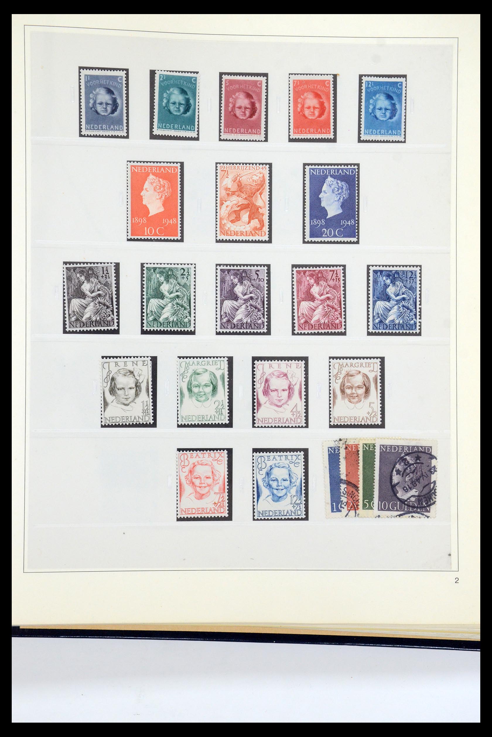 35535 153 - Postzegelverzameling 35535 Nederland en overzeese gebiedsdelen 1852-1