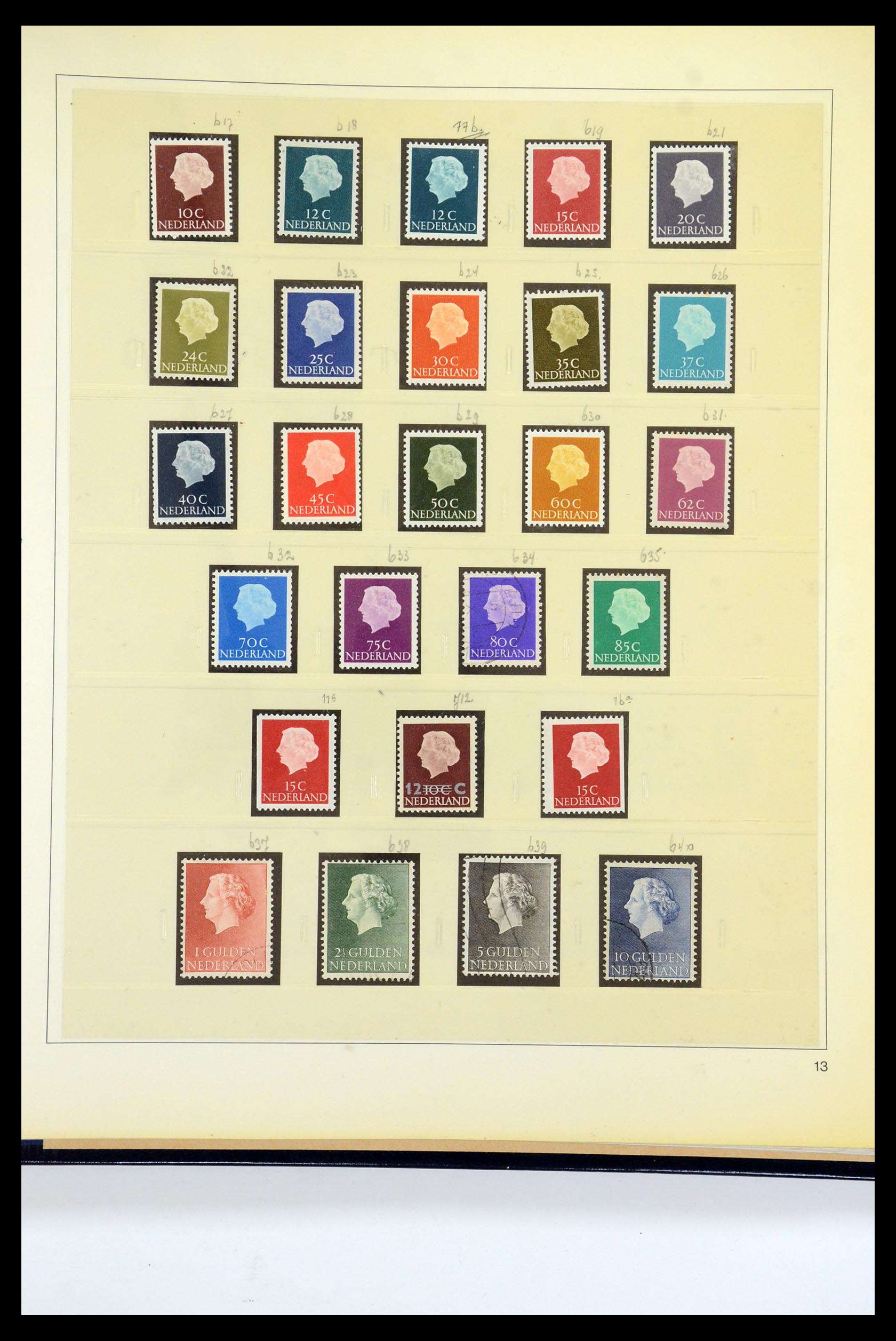 35535 166 - Postzegelverzameling 35535 Nederland en overzeese gebiedsdelen 1852-1