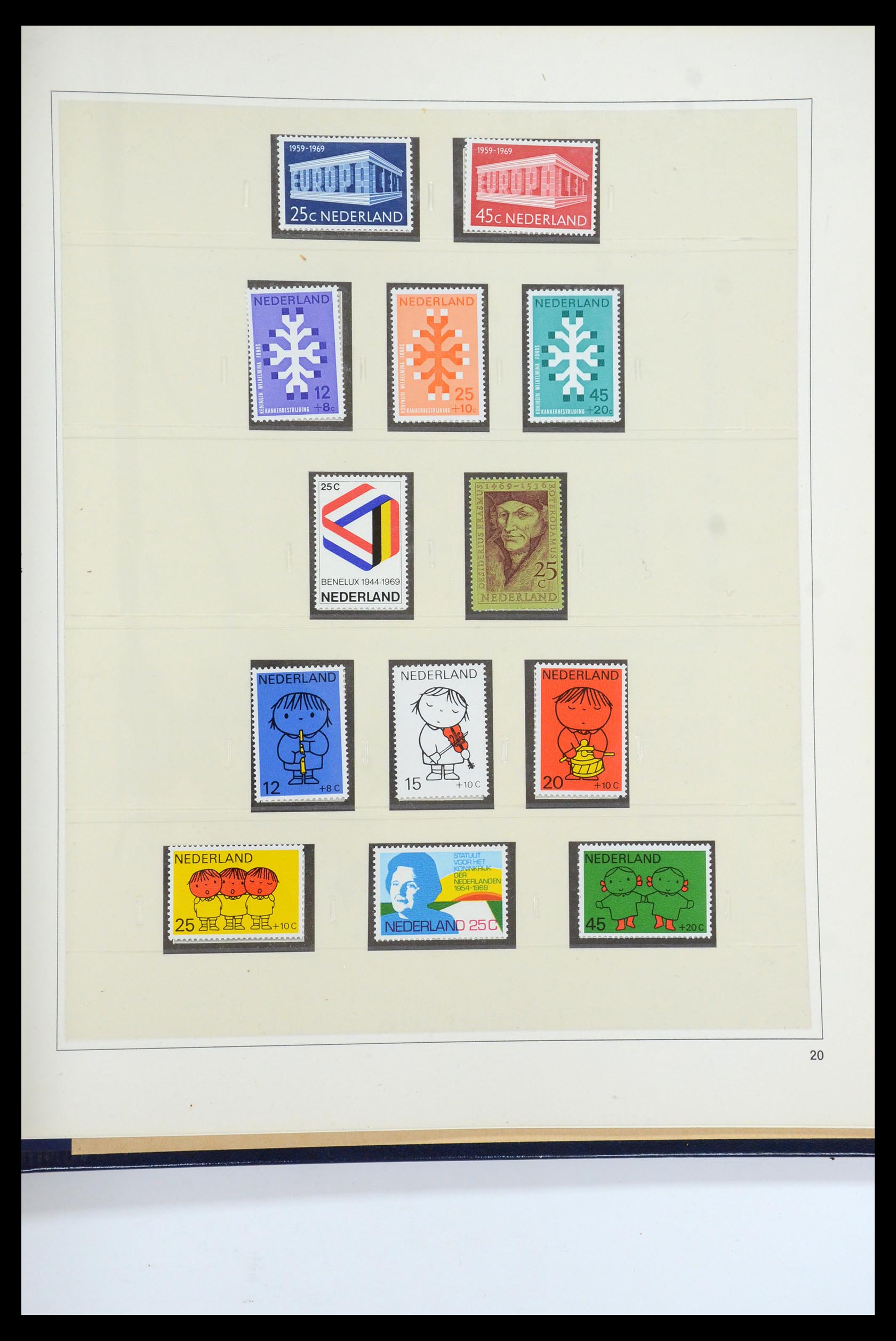 35535 192 - Postzegelverzameling 35535 Nederland en overzeese gebiedsdelen 1852-1