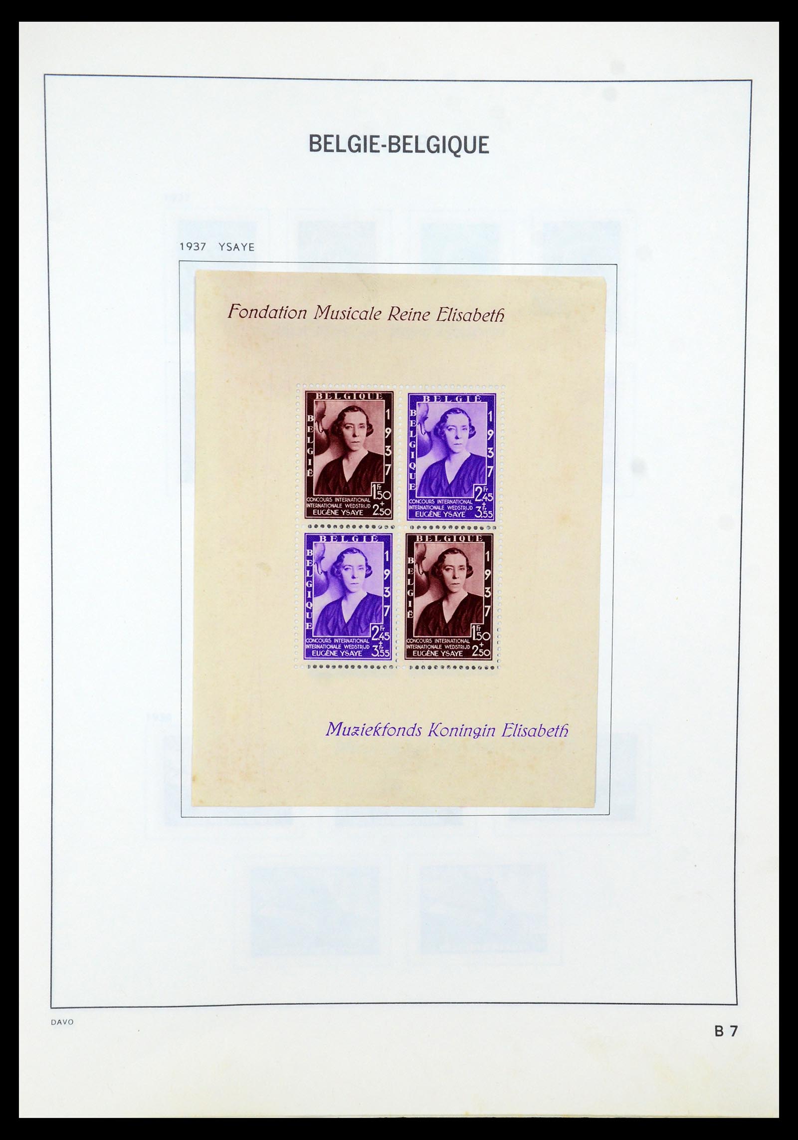 35536 032 - Stamp Collection 35536 Belgium 1849-1970.