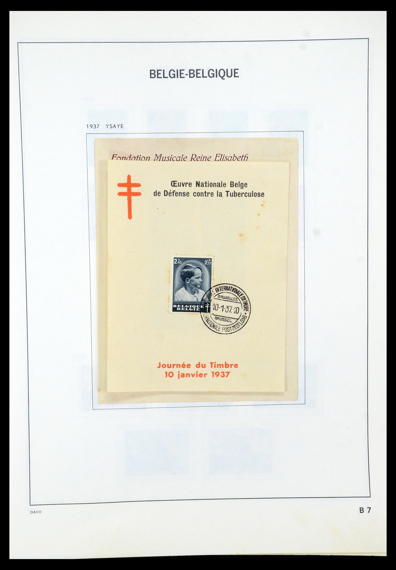 35536 033 - Stamp Collection 35536 Belgium 1849-1970.
