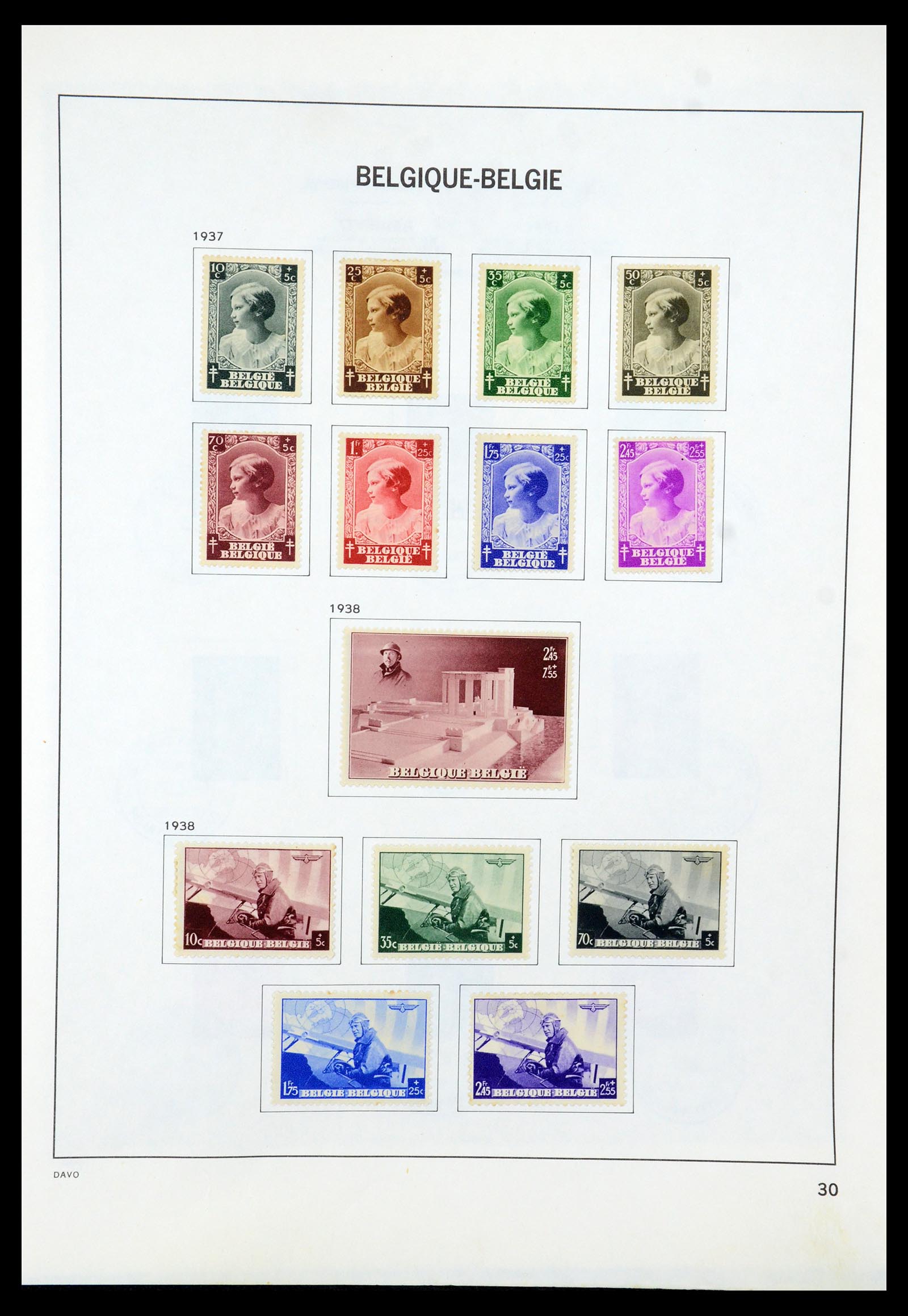 35536 034 - Stamp Collection 35536 Belgium 1849-1970.
