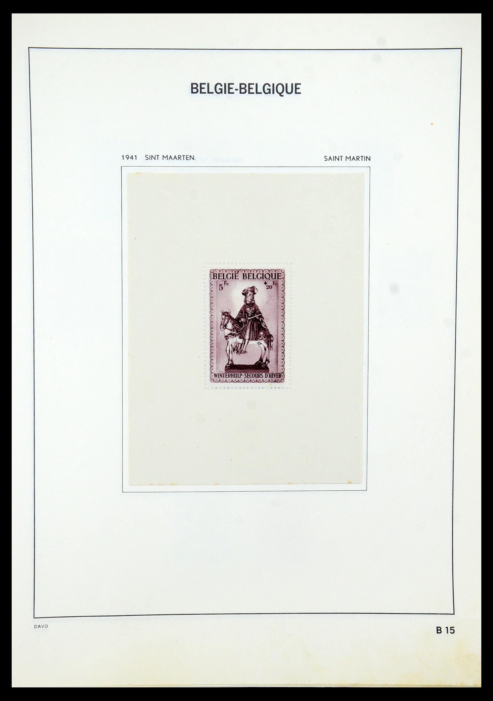 35536 051 - Stamp Collection 35536 Belgium 1849-1970.