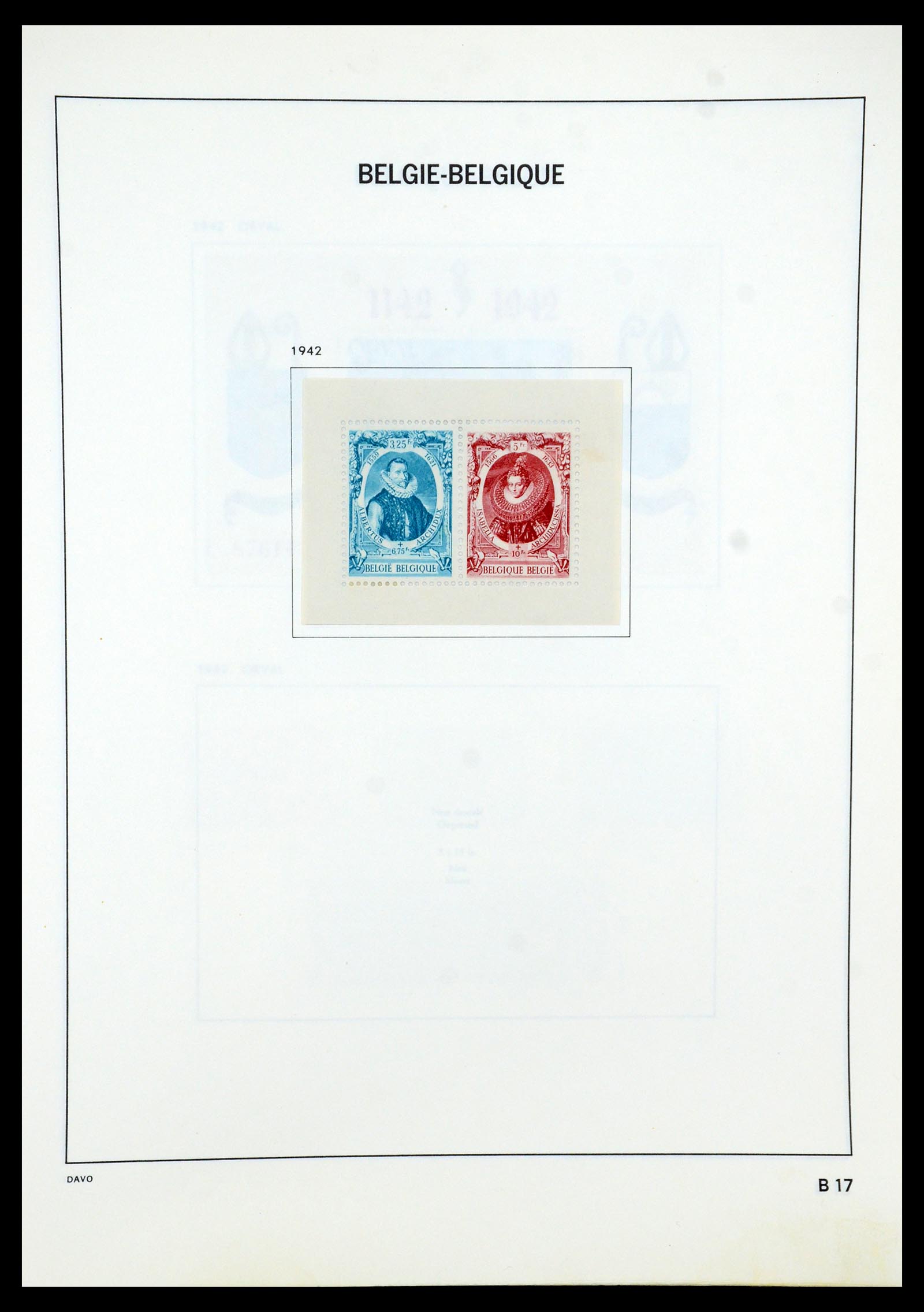 35536 057 - Stamp Collection 35536 Belgium 1849-1970.